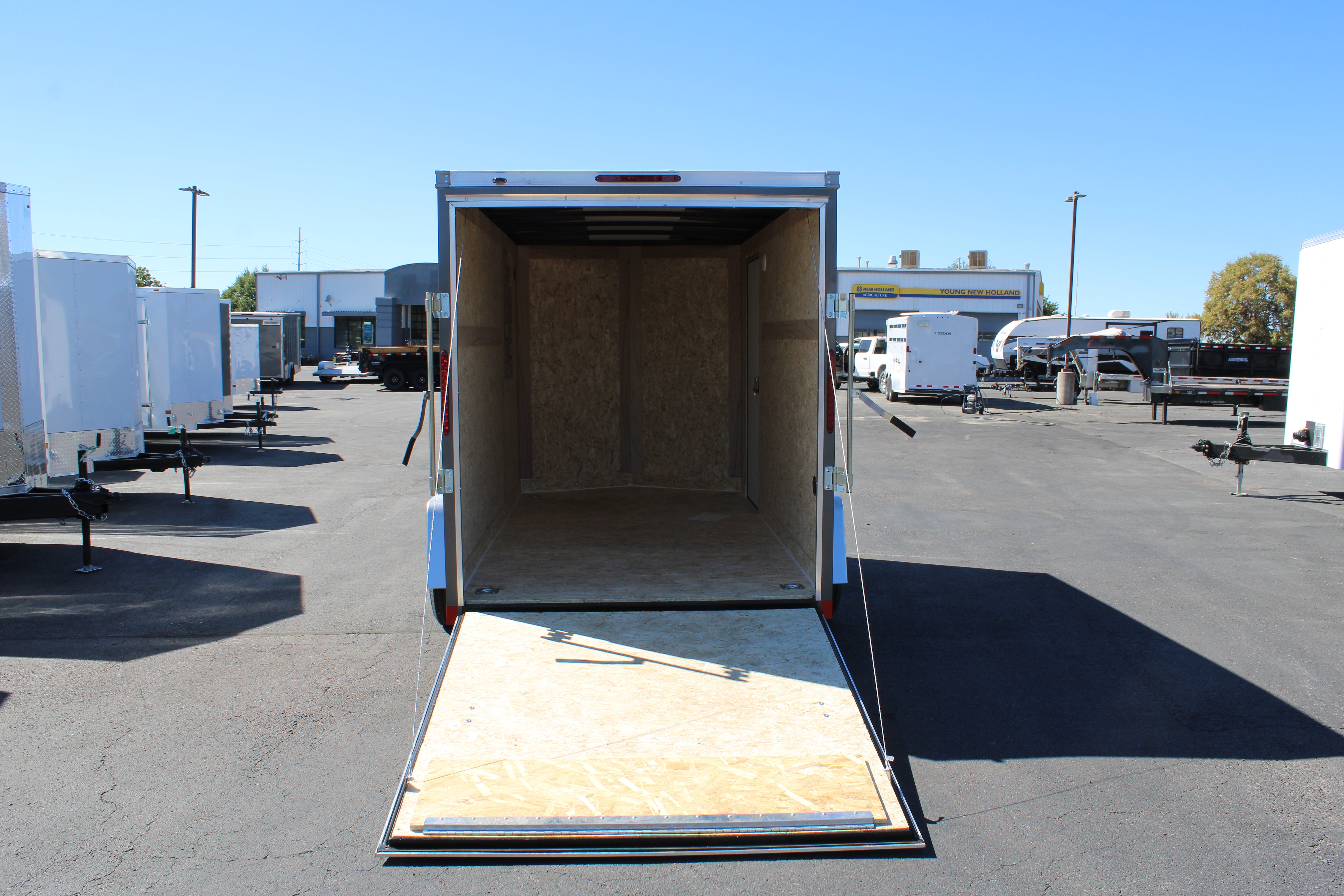 2026 Wells Cargo 6 x 12 Deluxe Enclosed Trailer