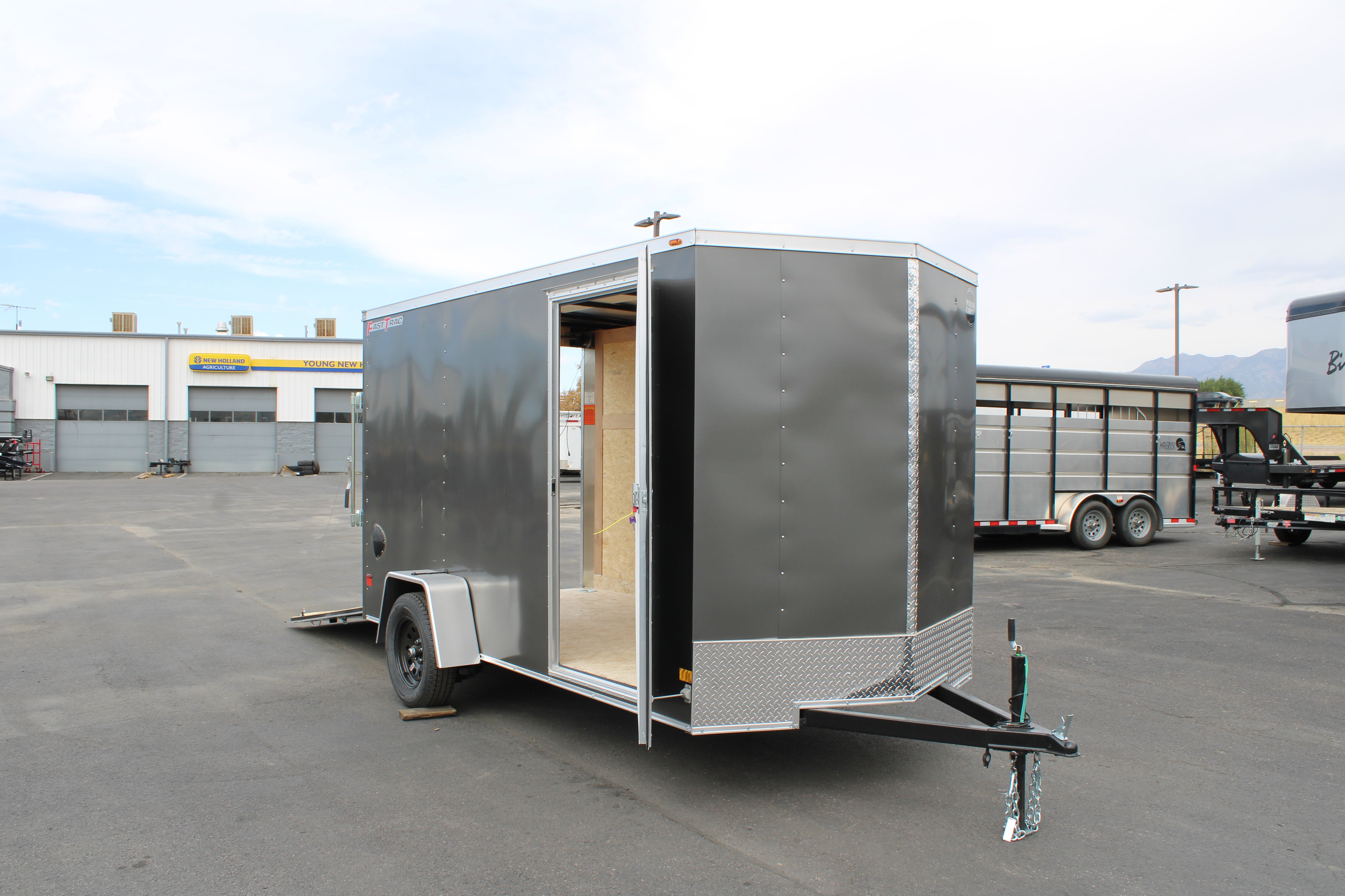Wells Cargo 6 x 12 Deluxe Enclosed Trailer