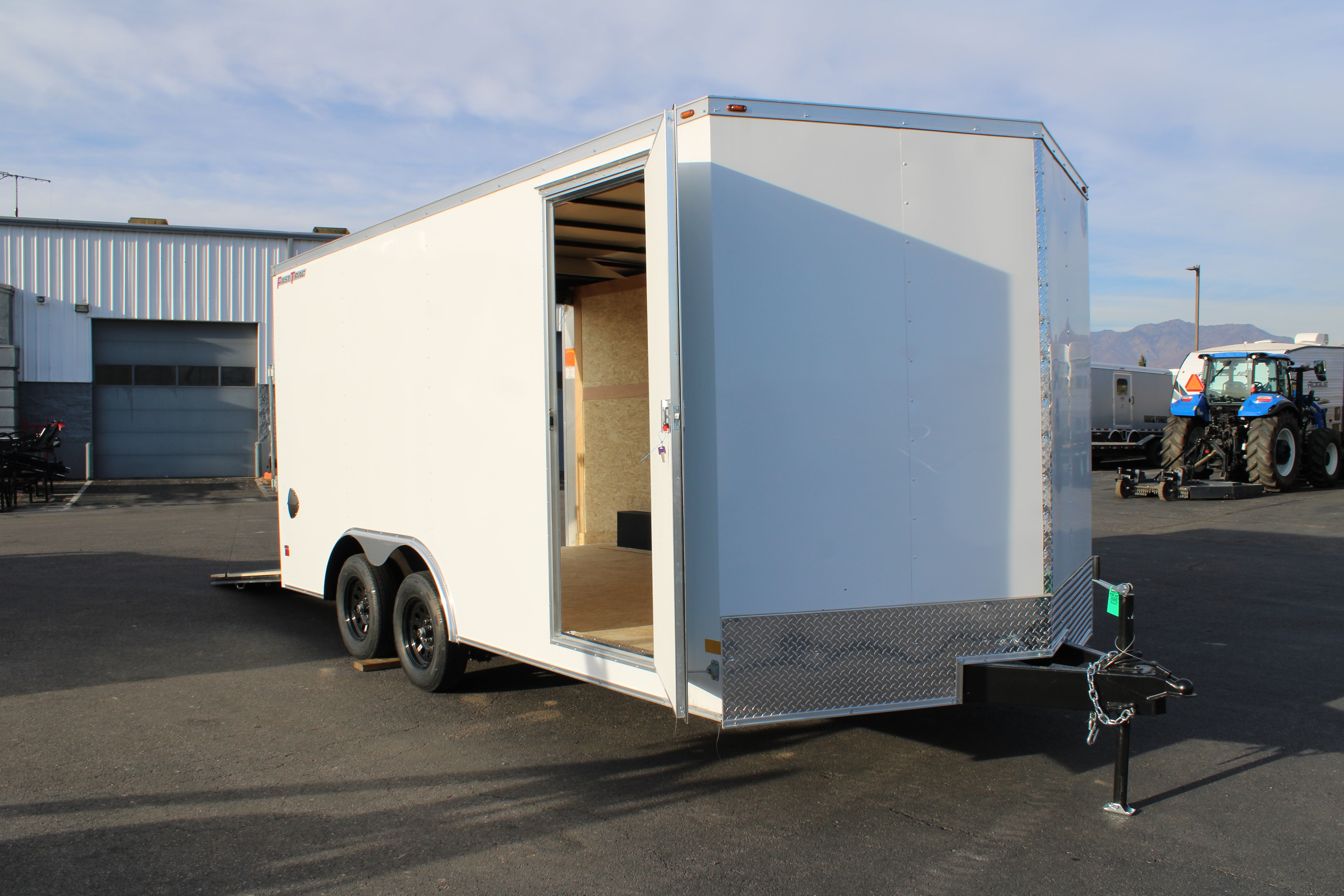 Wells Cargo 8.5 x 16 Deluxe Enclosed Trailer