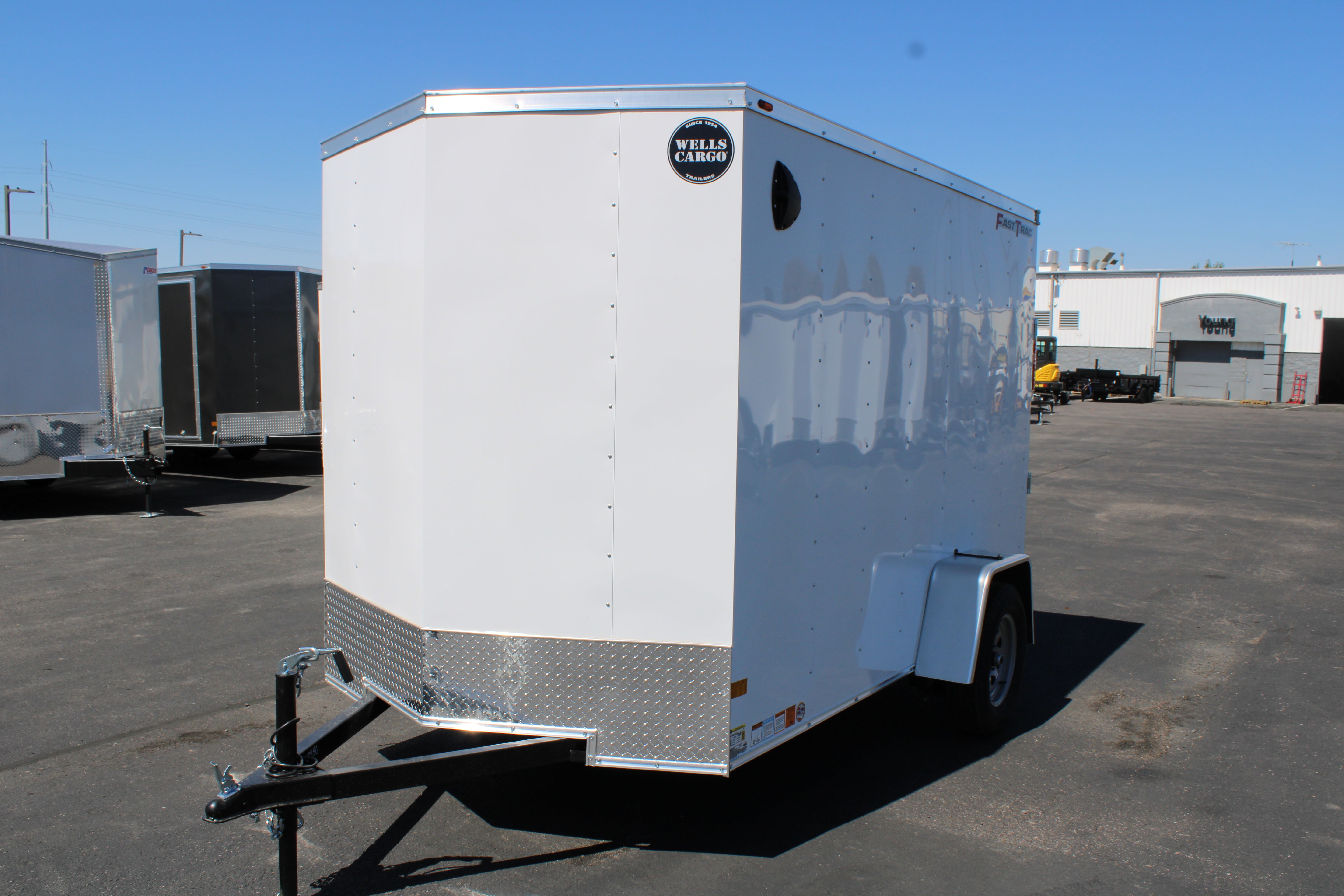 2025 Wells Cargo 6 x 10 Enclosed Trailer