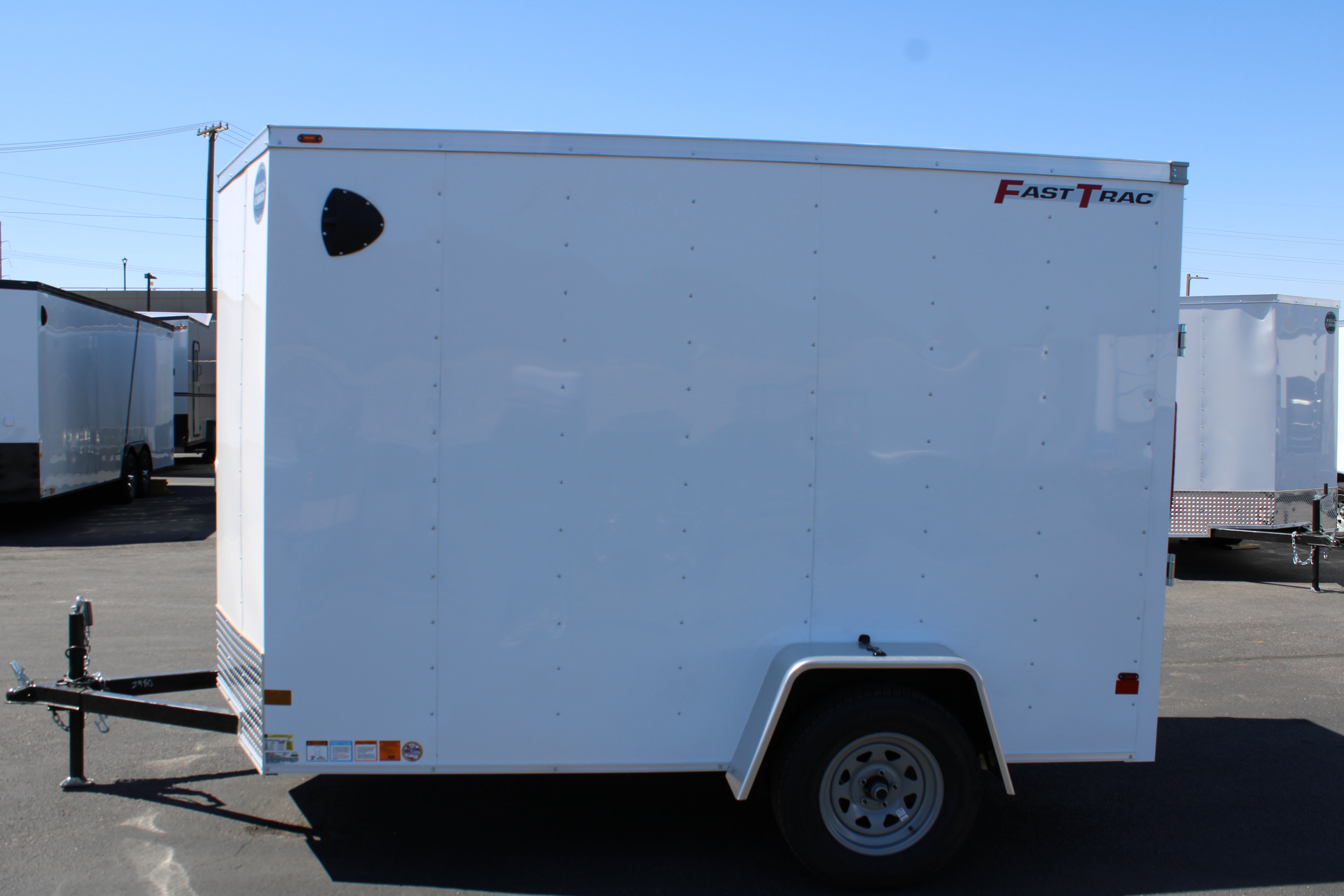 2025 Wells Cargo 6 x 10 Enclosed Trailer