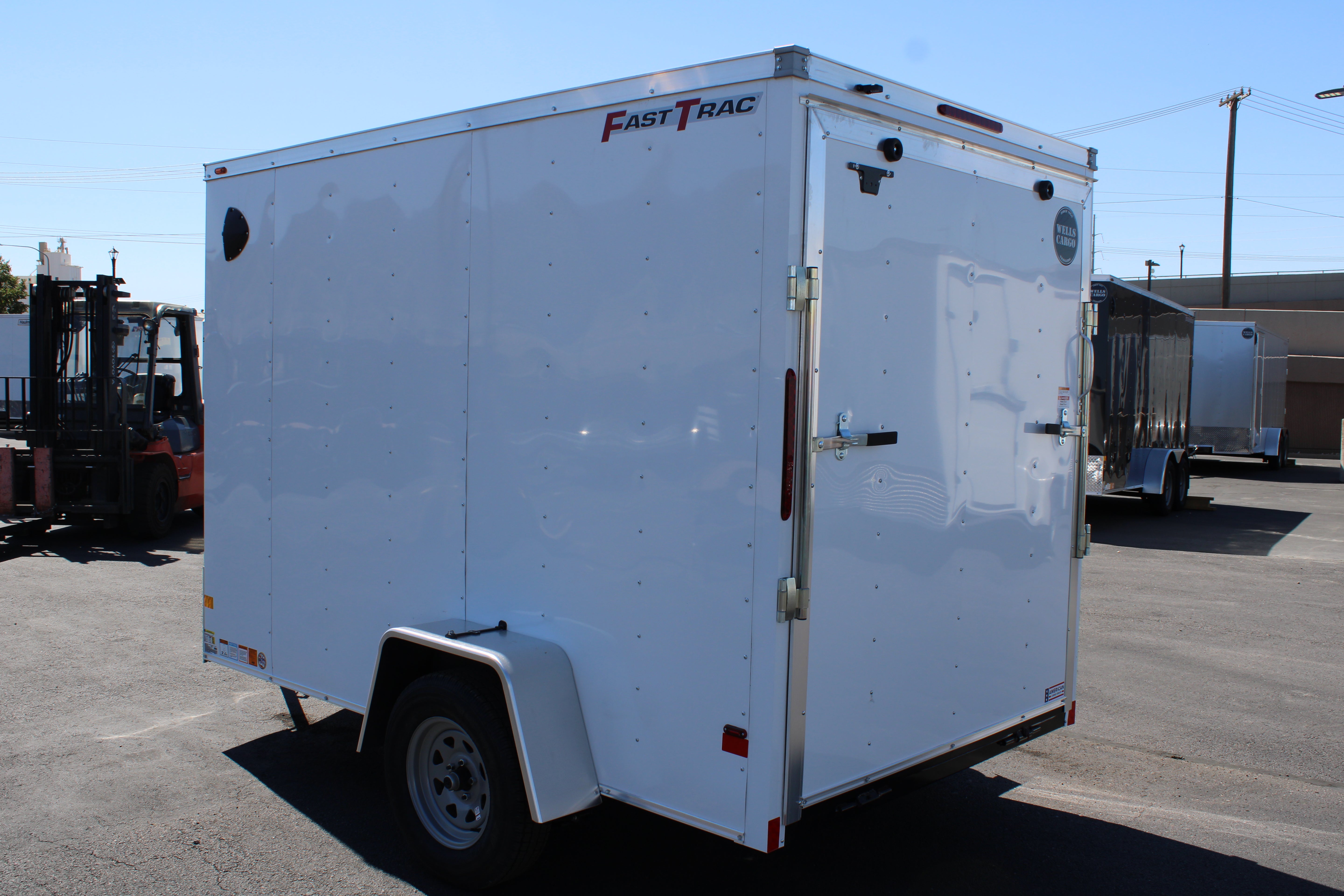 2025 Wells Cargo 6 x 10 Enclosed Trailer