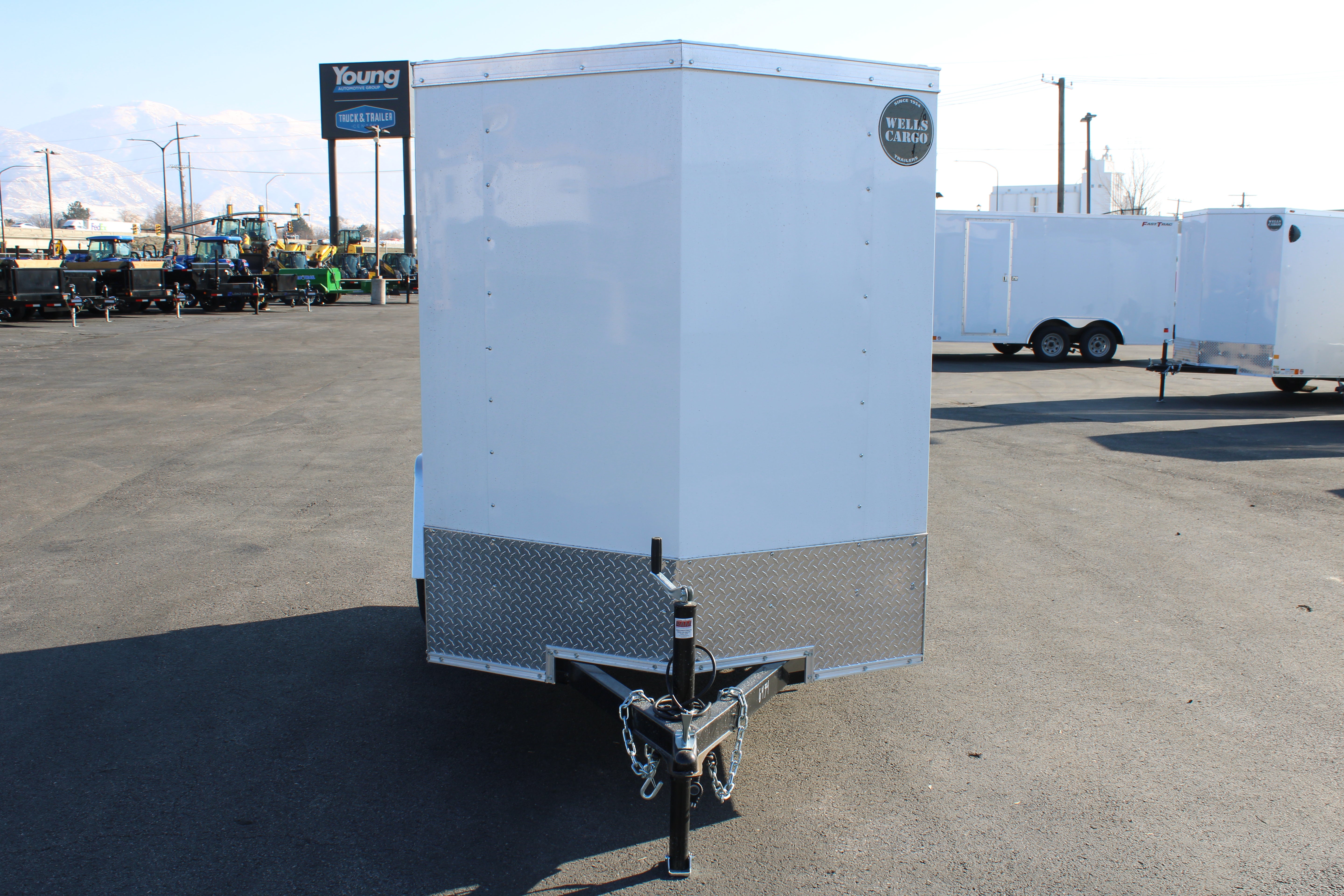 2025 Wells Cargo 5 x 8 Enclosed Trailer