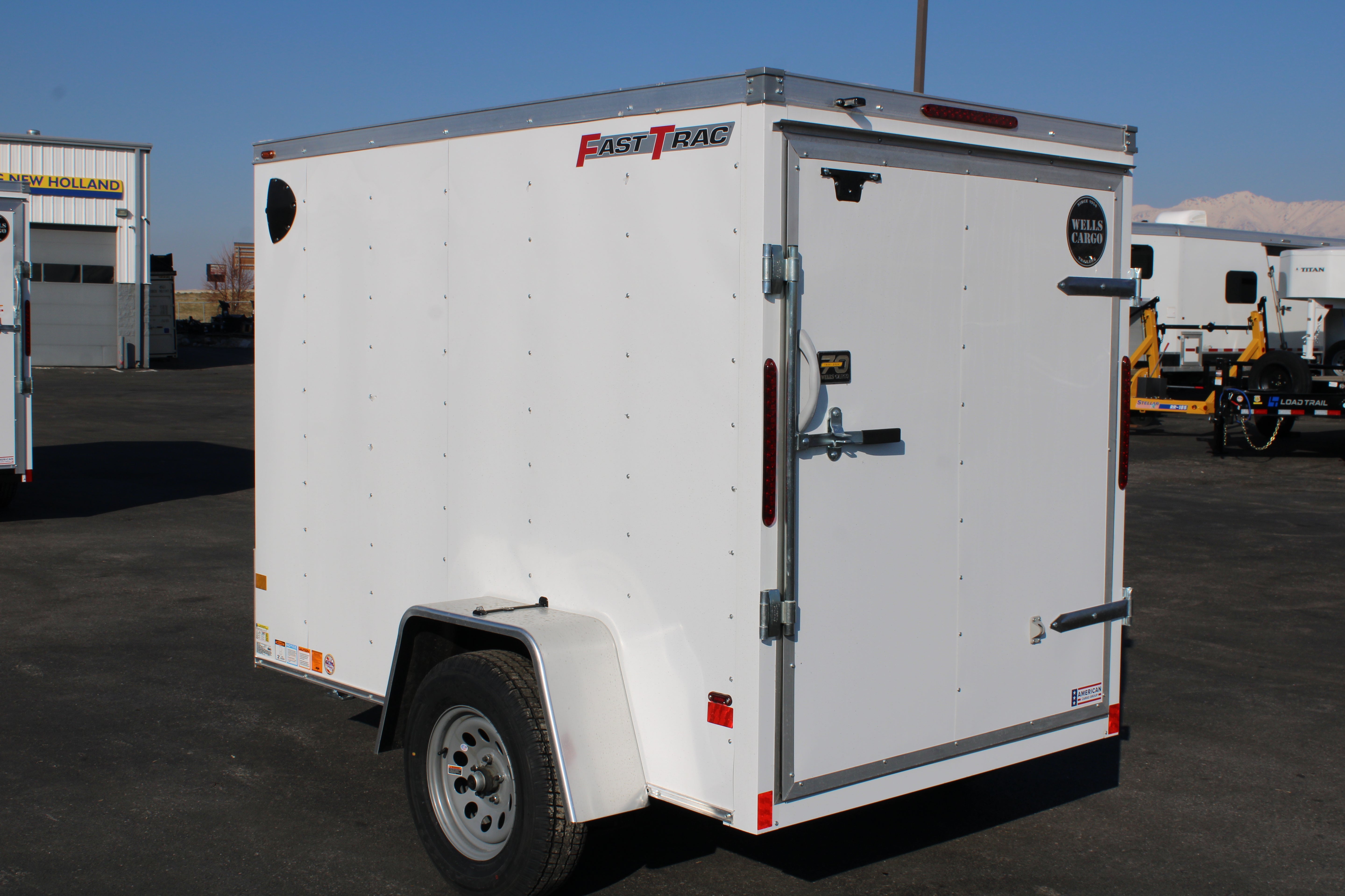 2025 Wells Cargo 5 x 8 Enclosed Trailer