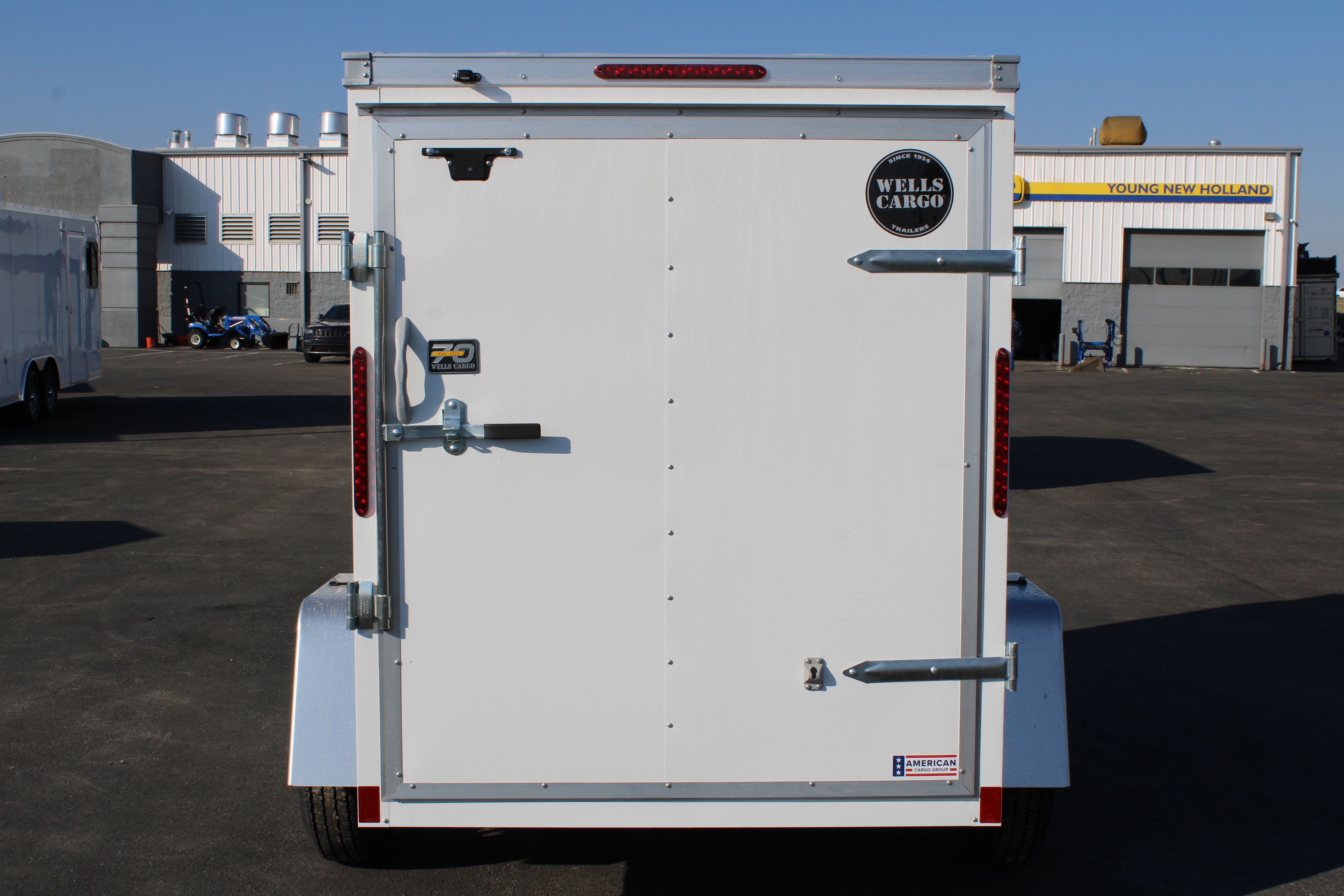 2025 Wells Cargo 5 x 8 Enclosed Trailer