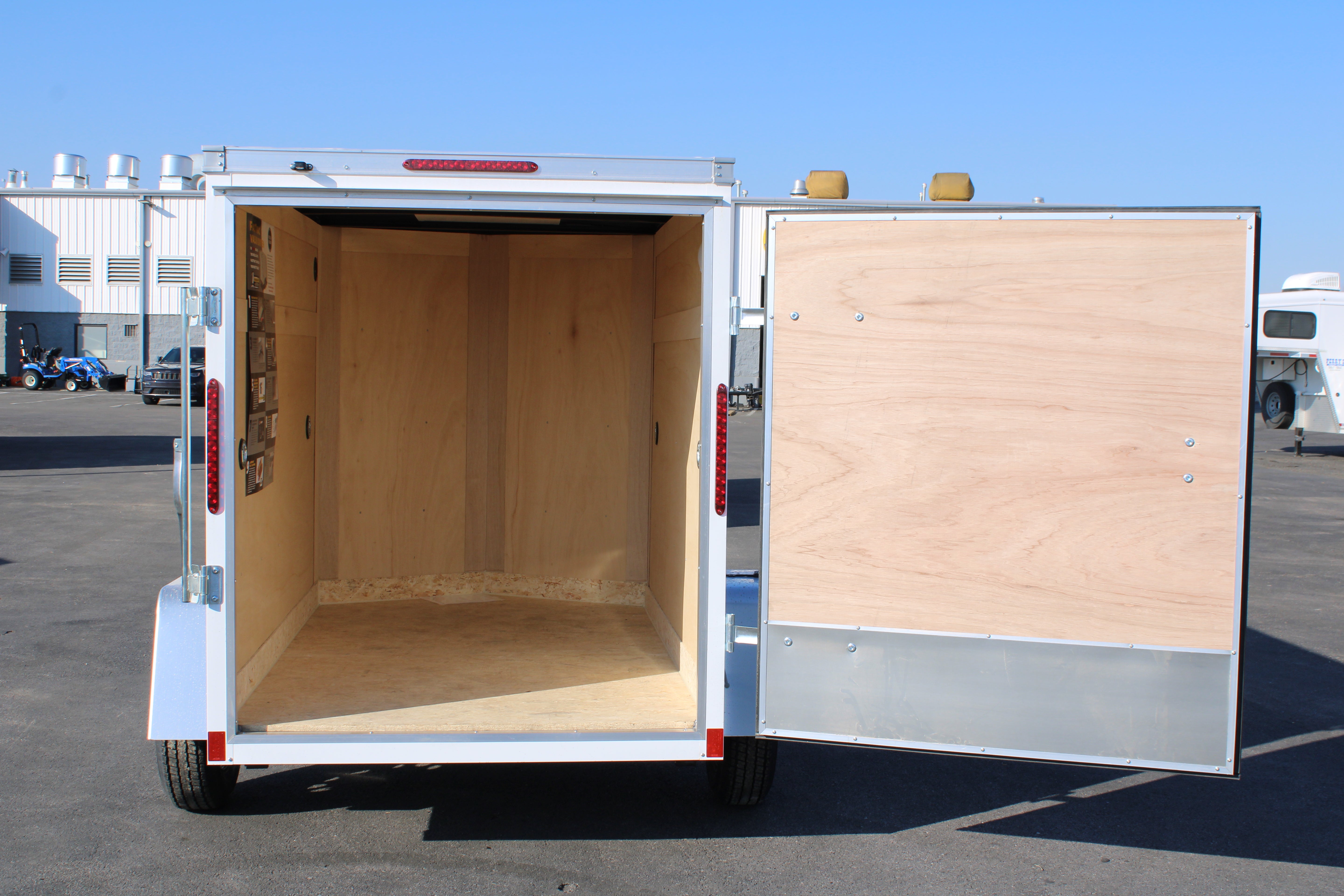 2025 Wells Cargo 5 x 8 Enclosed Trailer