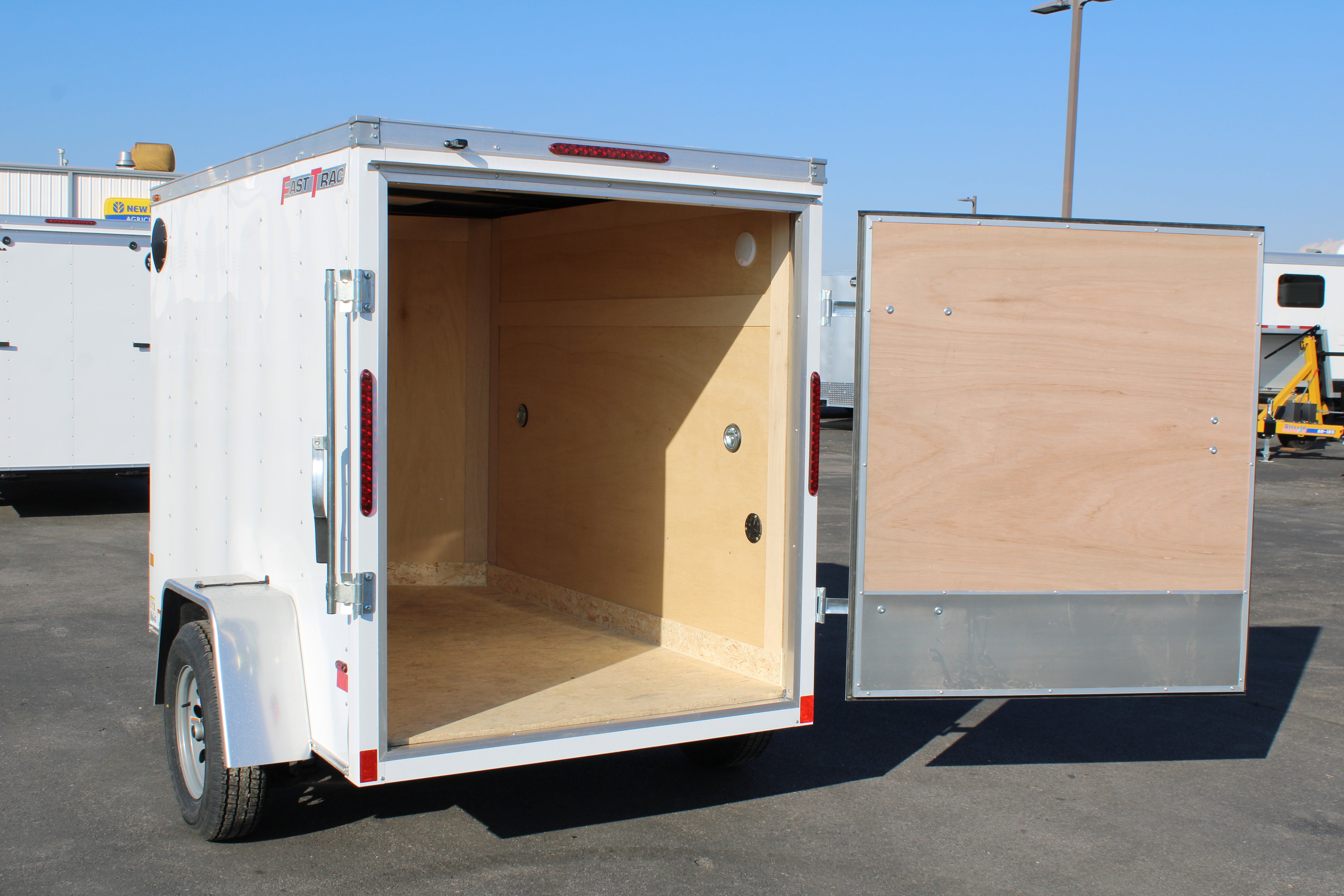 2025 Wells Cargo 5 x 8 Enclosed Trailer