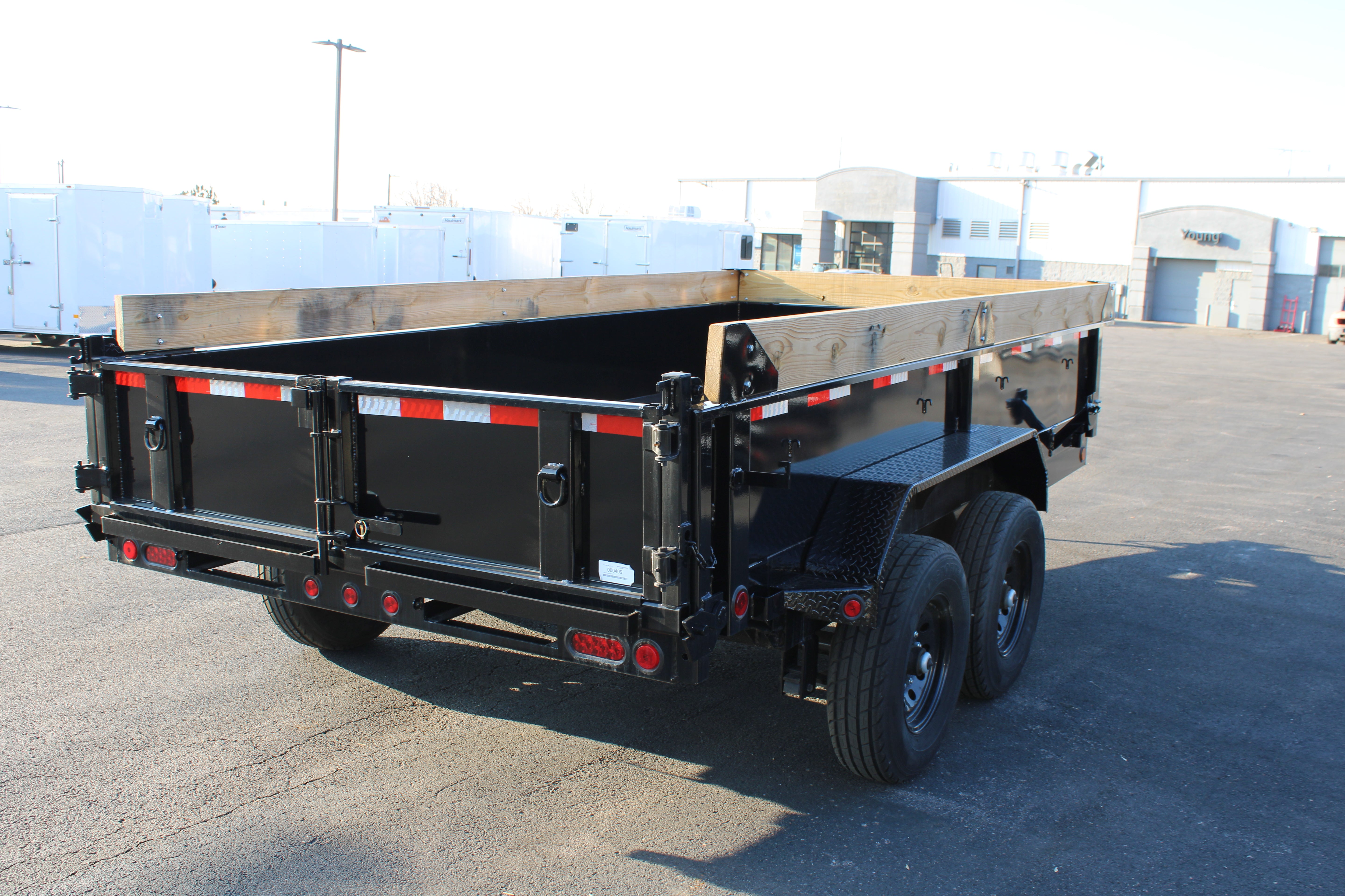 2024 Load Trail 83" x 14' Dump Trailer W/ Wood Extensions