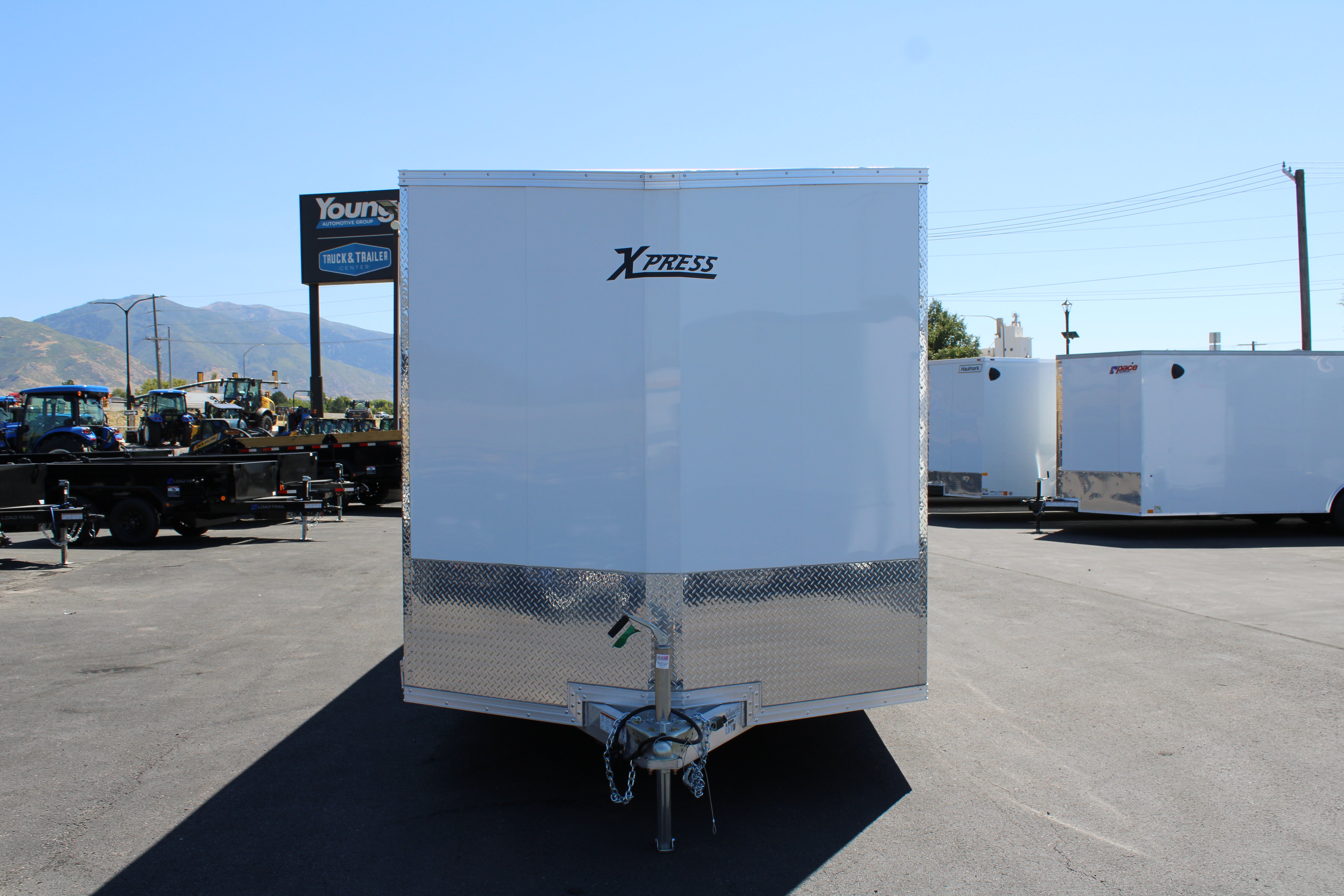 2024 7.5 x 16 Alcom Xpress Enclosed Trailer