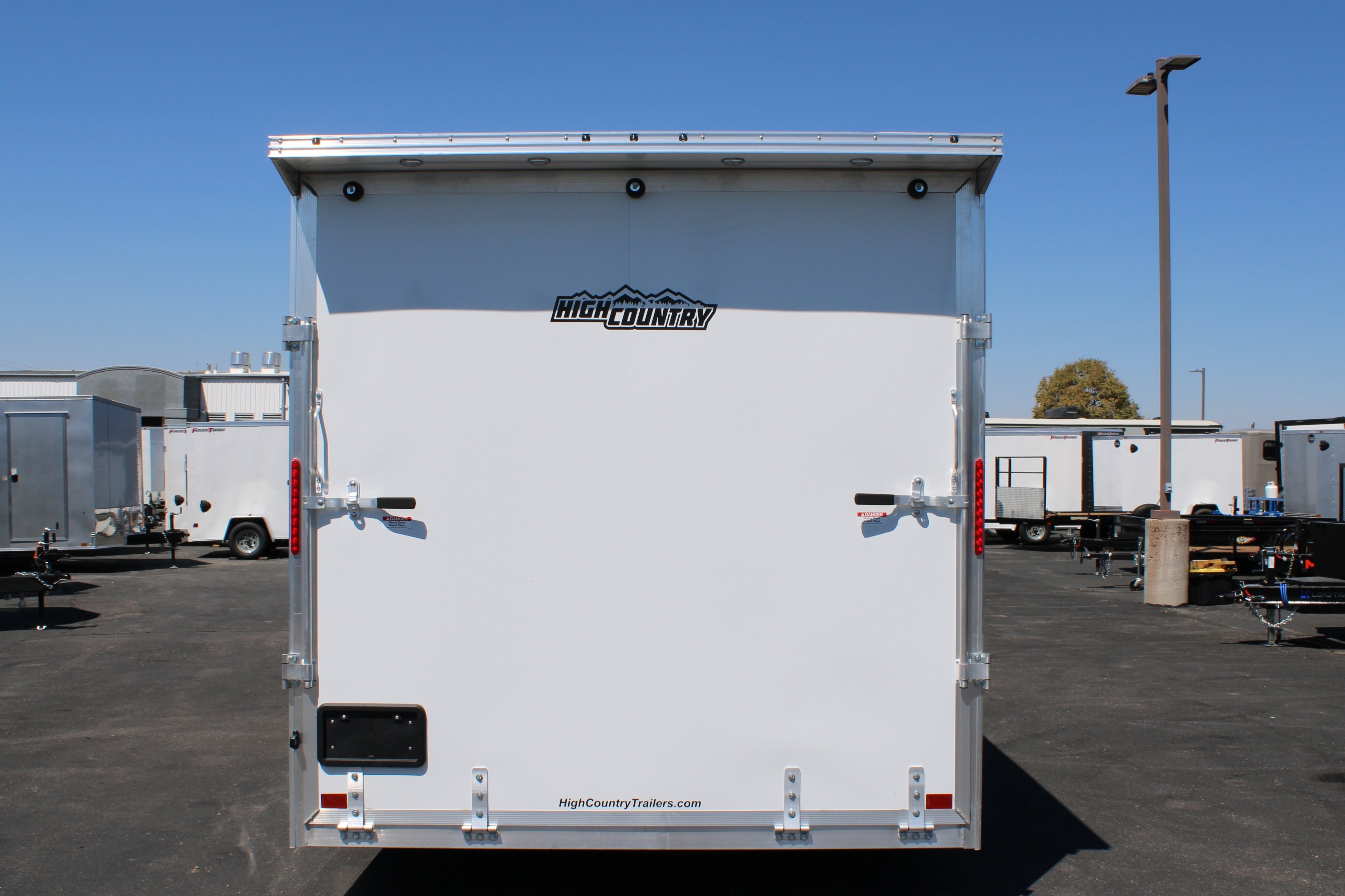 2024 7.5 x 16 Alcom Xpress Enclosed Trailer