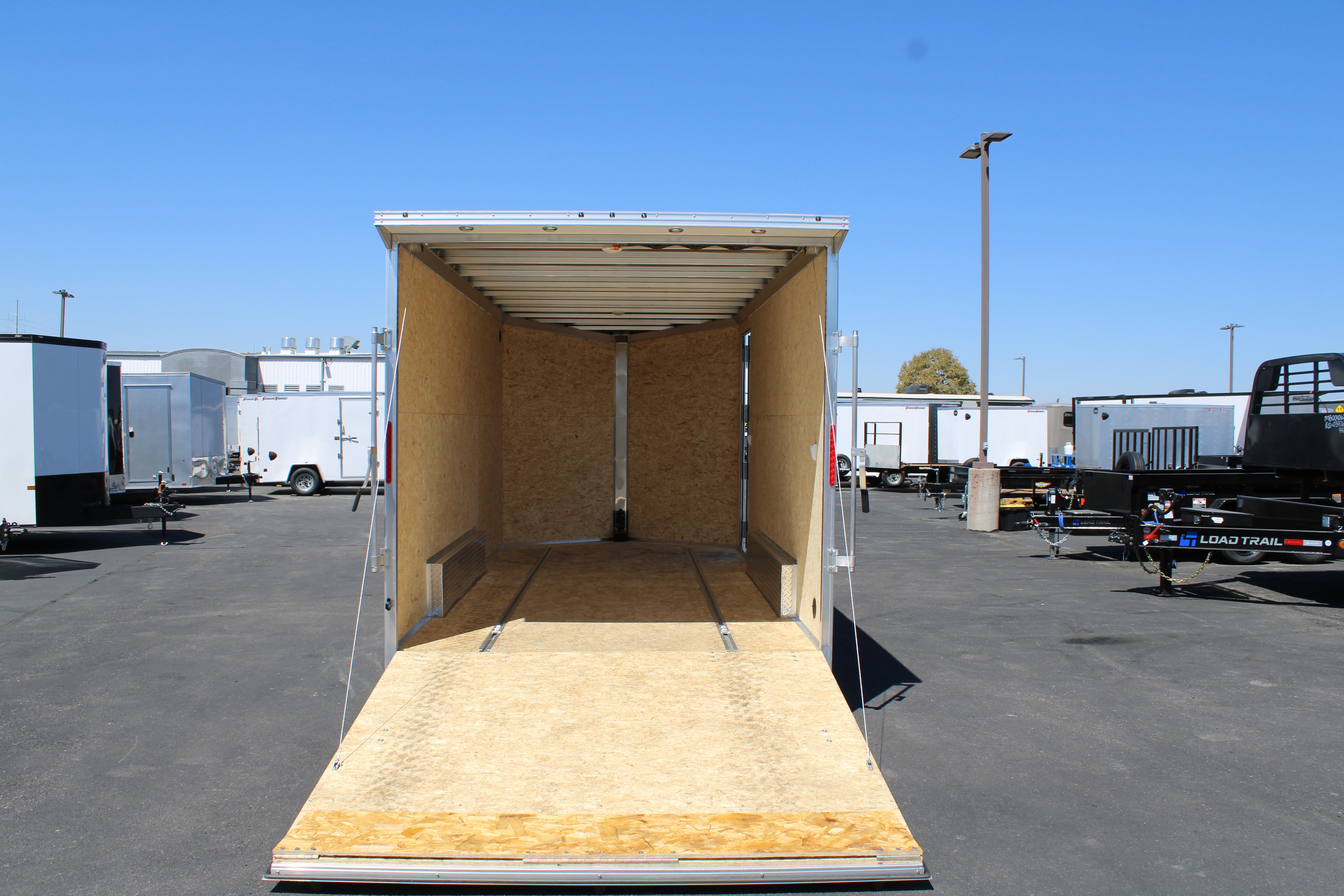 2024 7.5 x 16 Alcom Xpress Enclosed Trailer