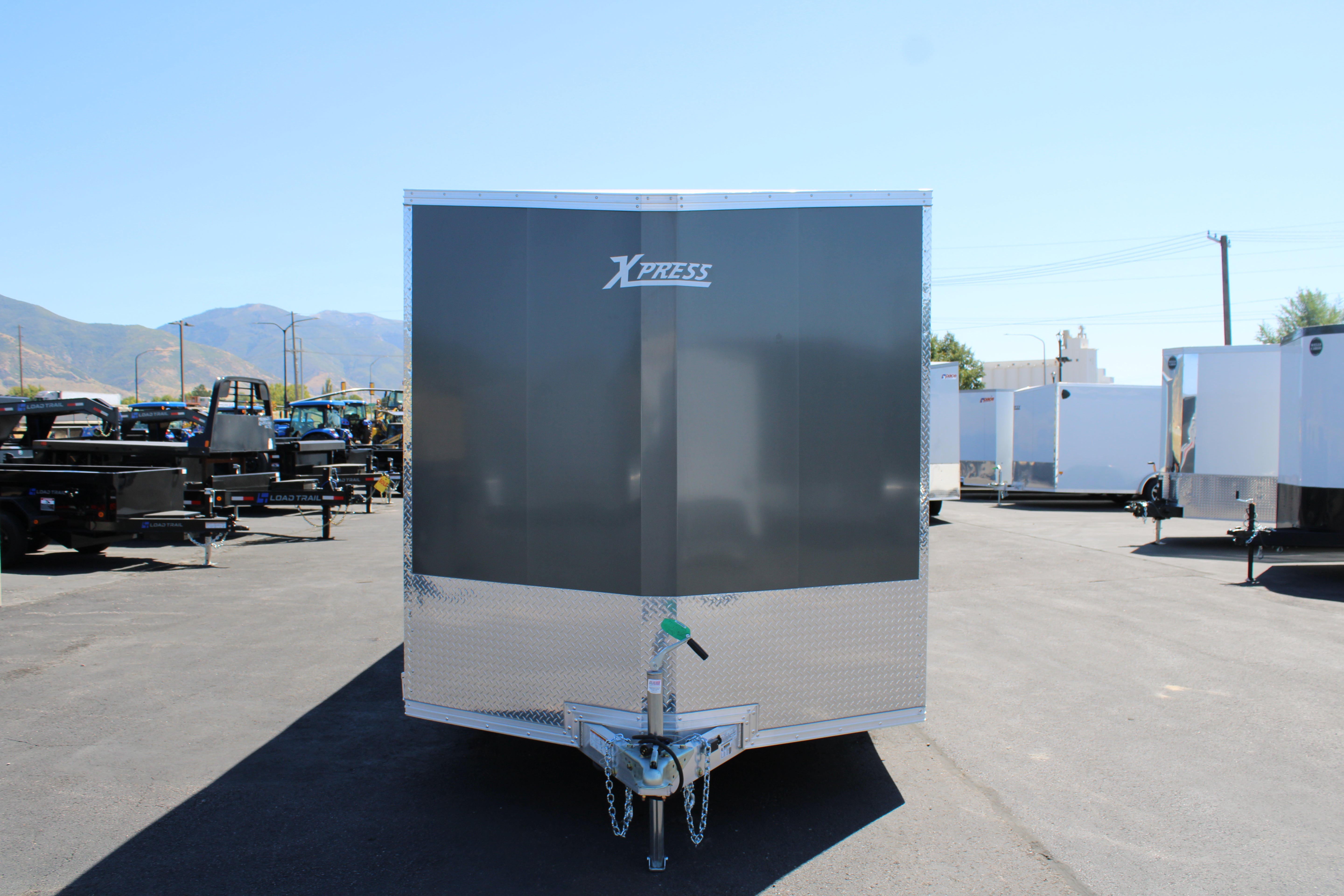 2024 Alcom Xpress 7.5 x 16 Enclosed Trailer