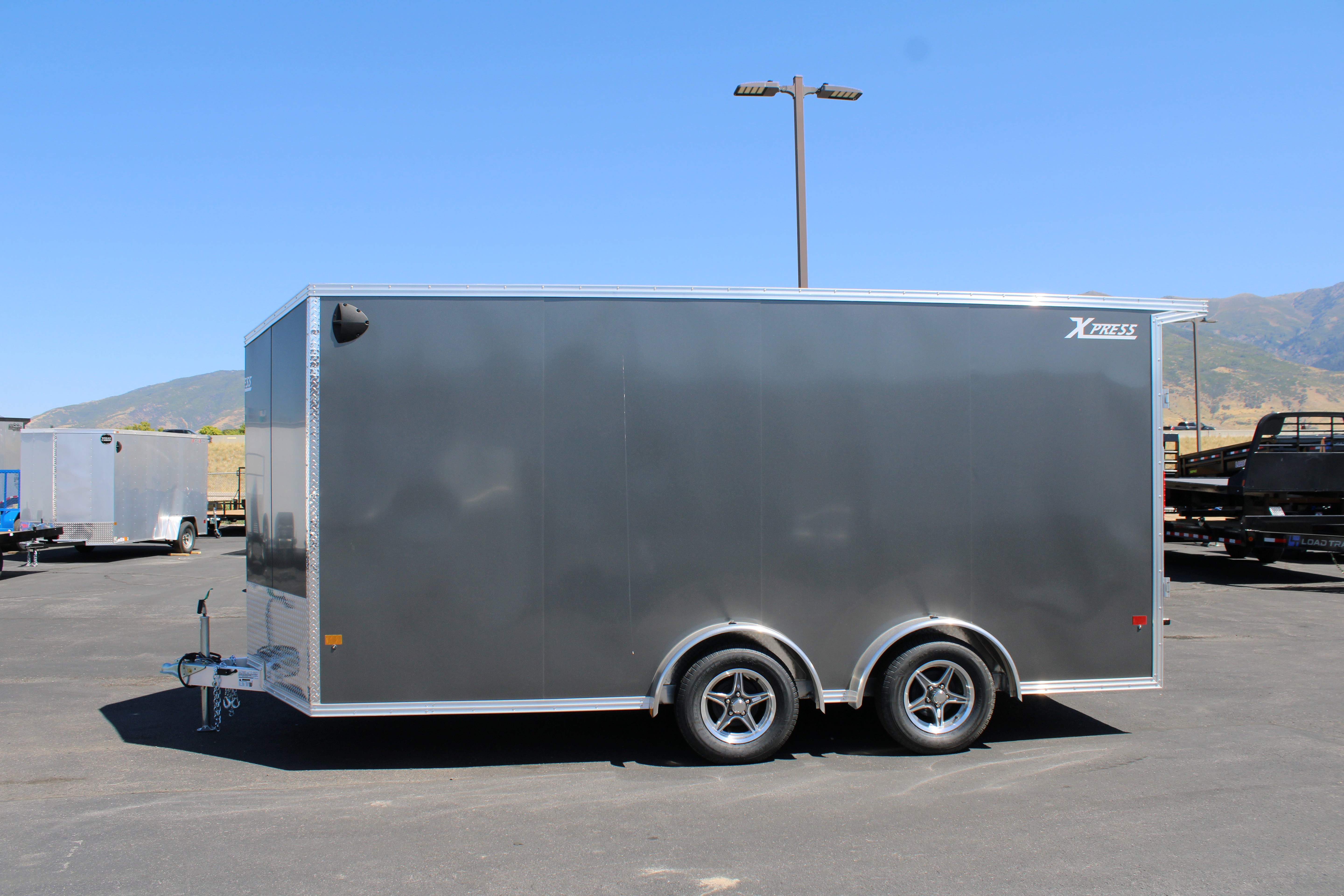 2024 Alcom Xpress 7.5 x 16 Enclosed Trailer