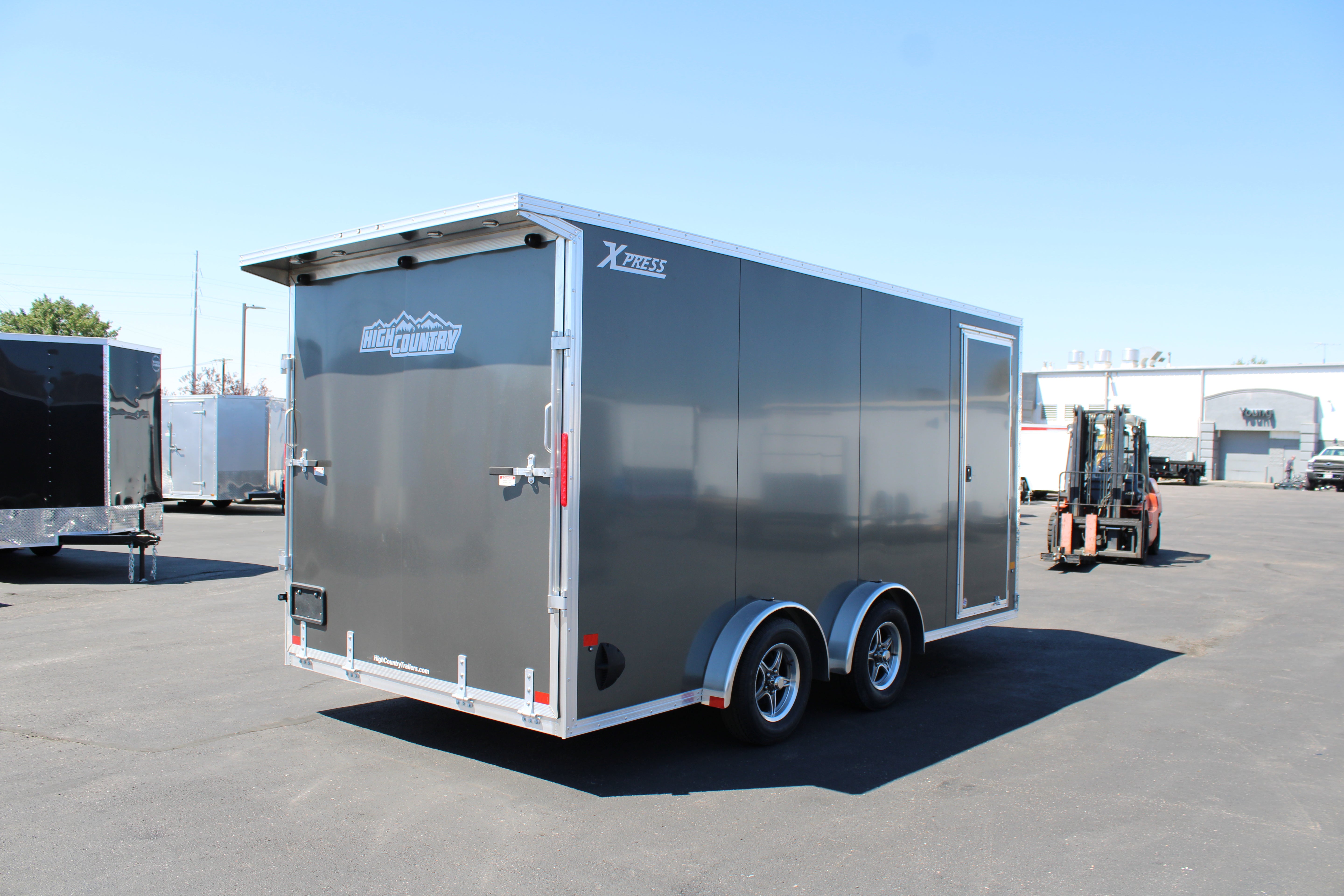 2024 Alcom Xpress 7.5 x 16 Enclosed Trailer