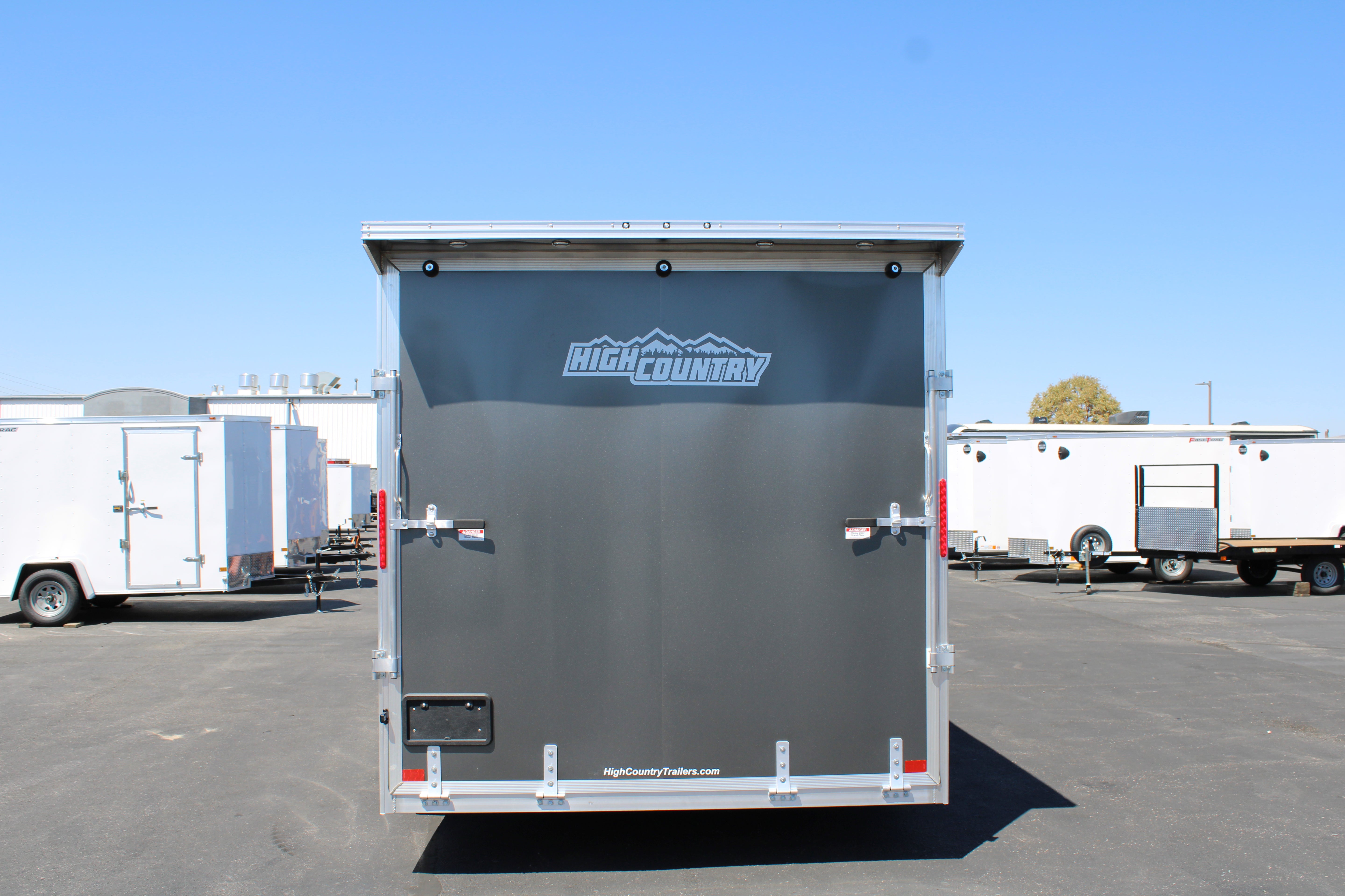 2024 Alcom Xpress 7.5 x 16 Enclosed Trailer