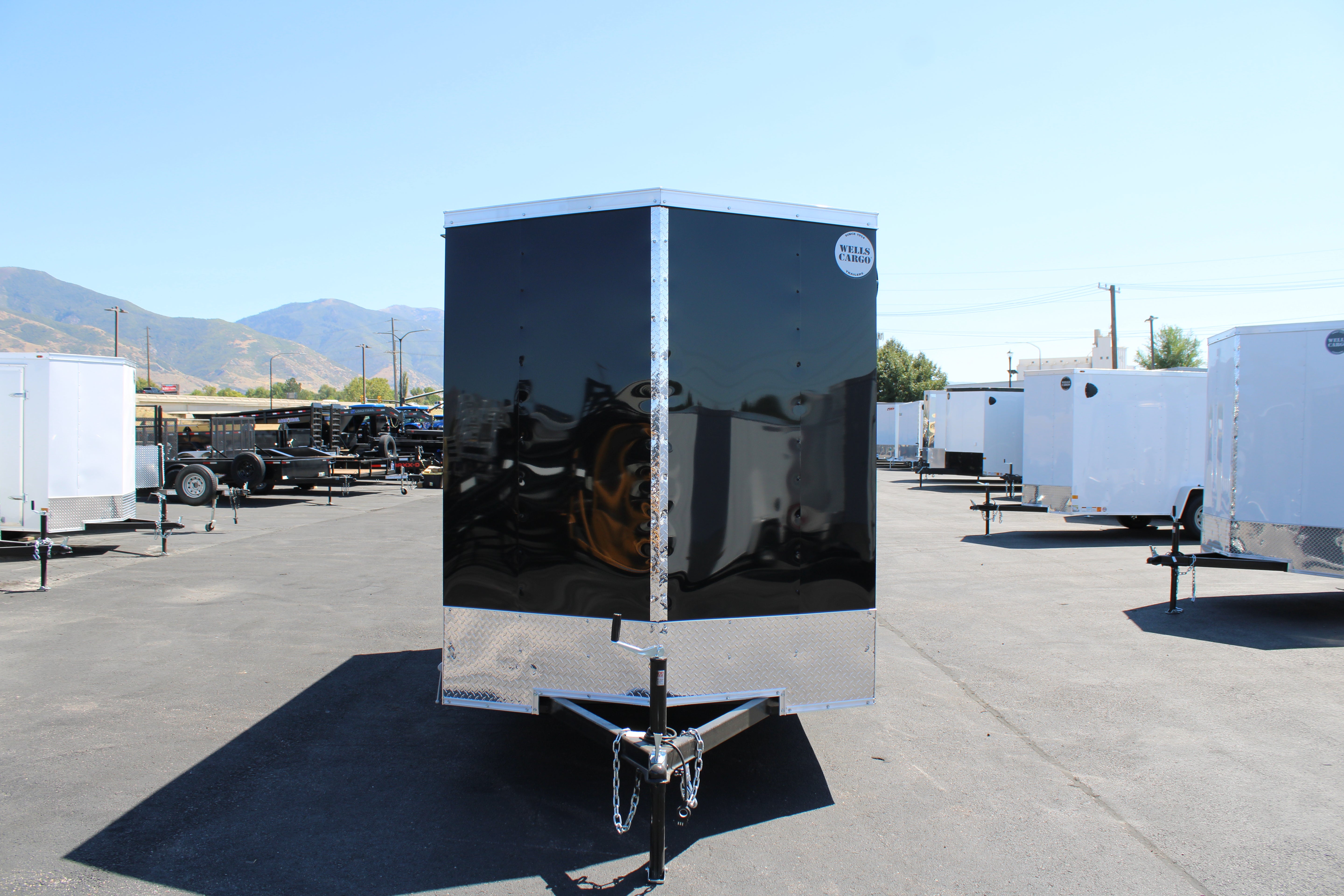 2025 Wells Cargo 6 x 12 Deluxe Enclosed Trailer