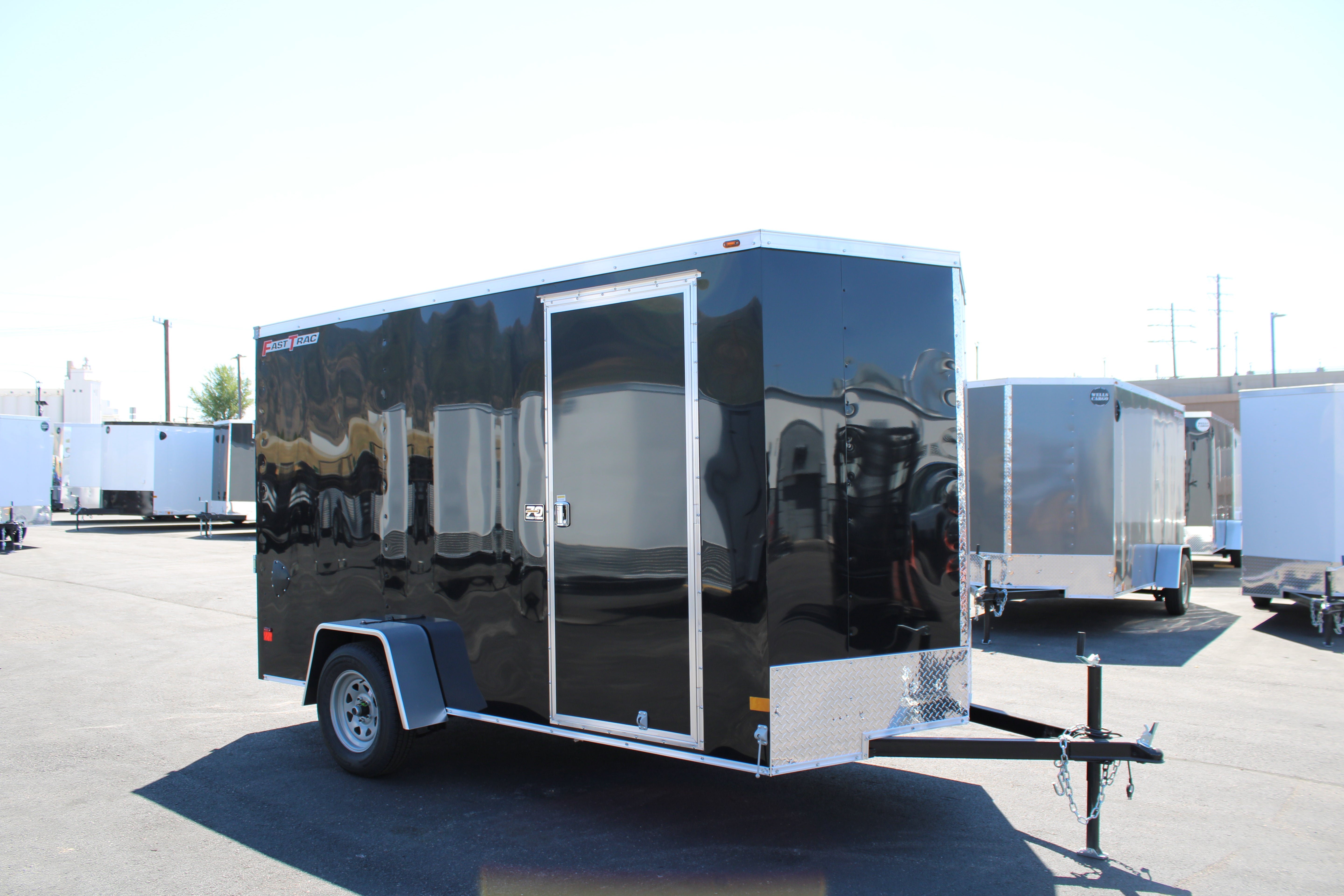 2025 Wells Cargo 6 x 12 Deluxe Enclosed Trailer