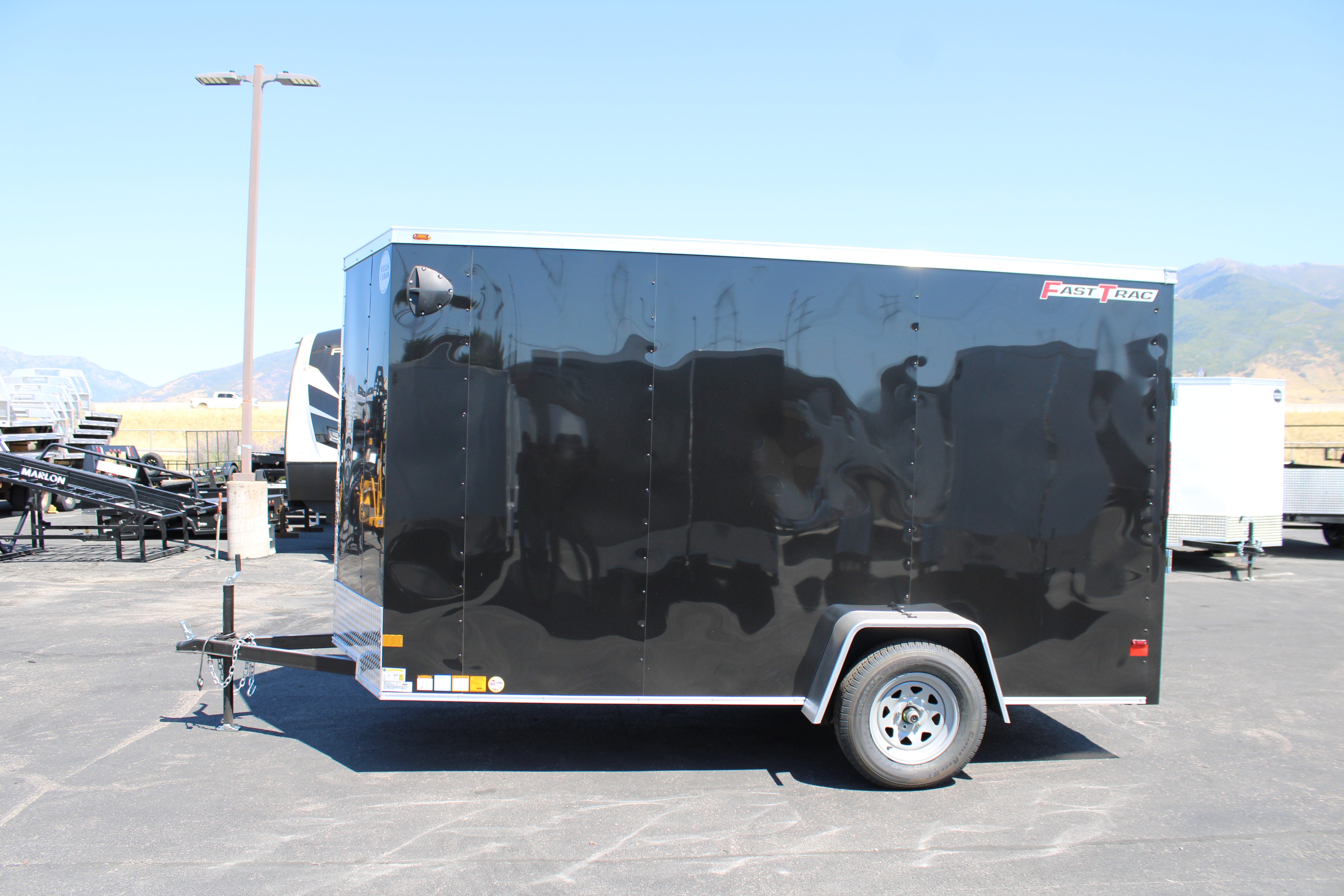 2025 Wells Cargo 6 x 12 Deluxe Enclosed Trailer