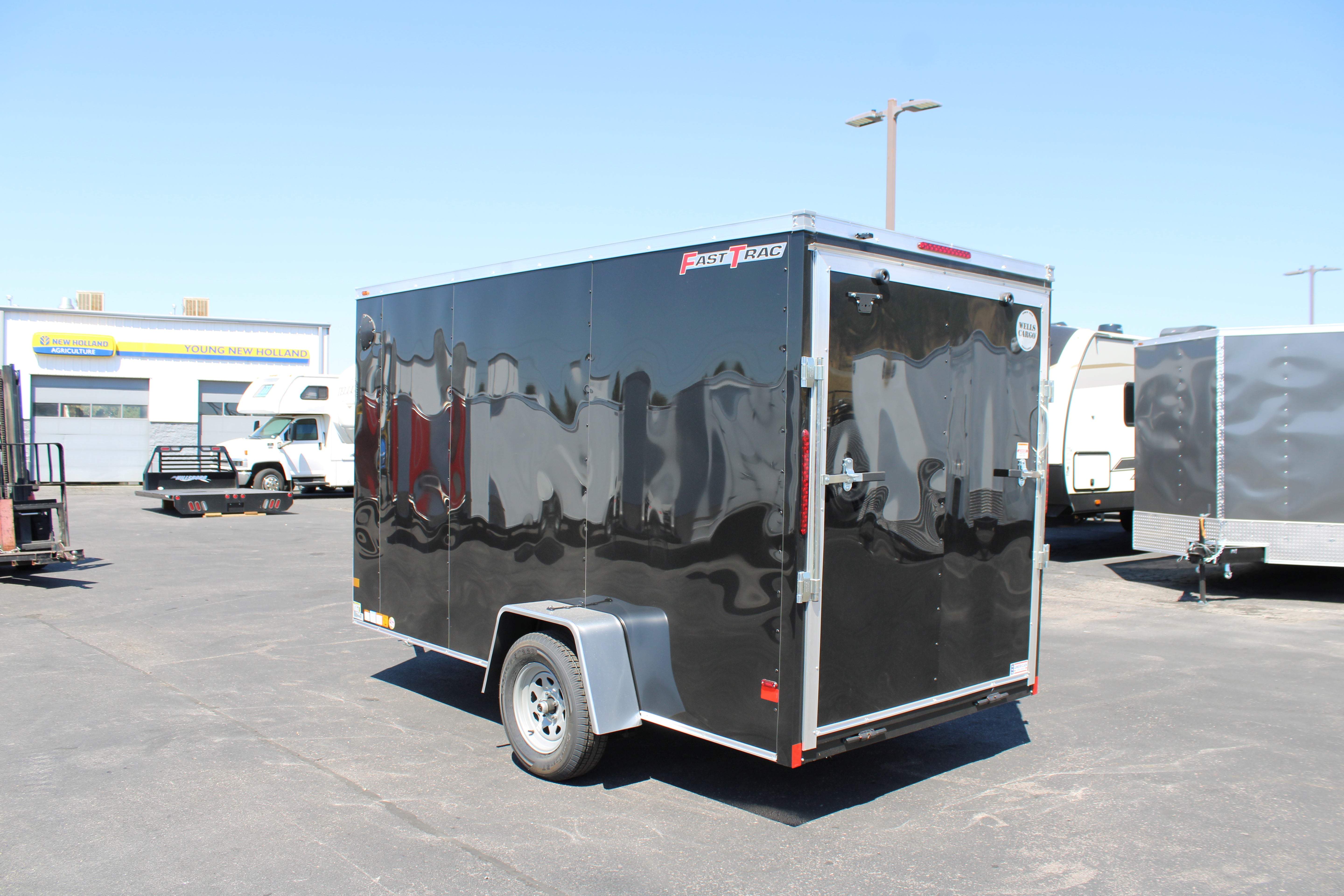 2025 Wells Cargo 6 x 12 Deluxe Enclosed Trailer