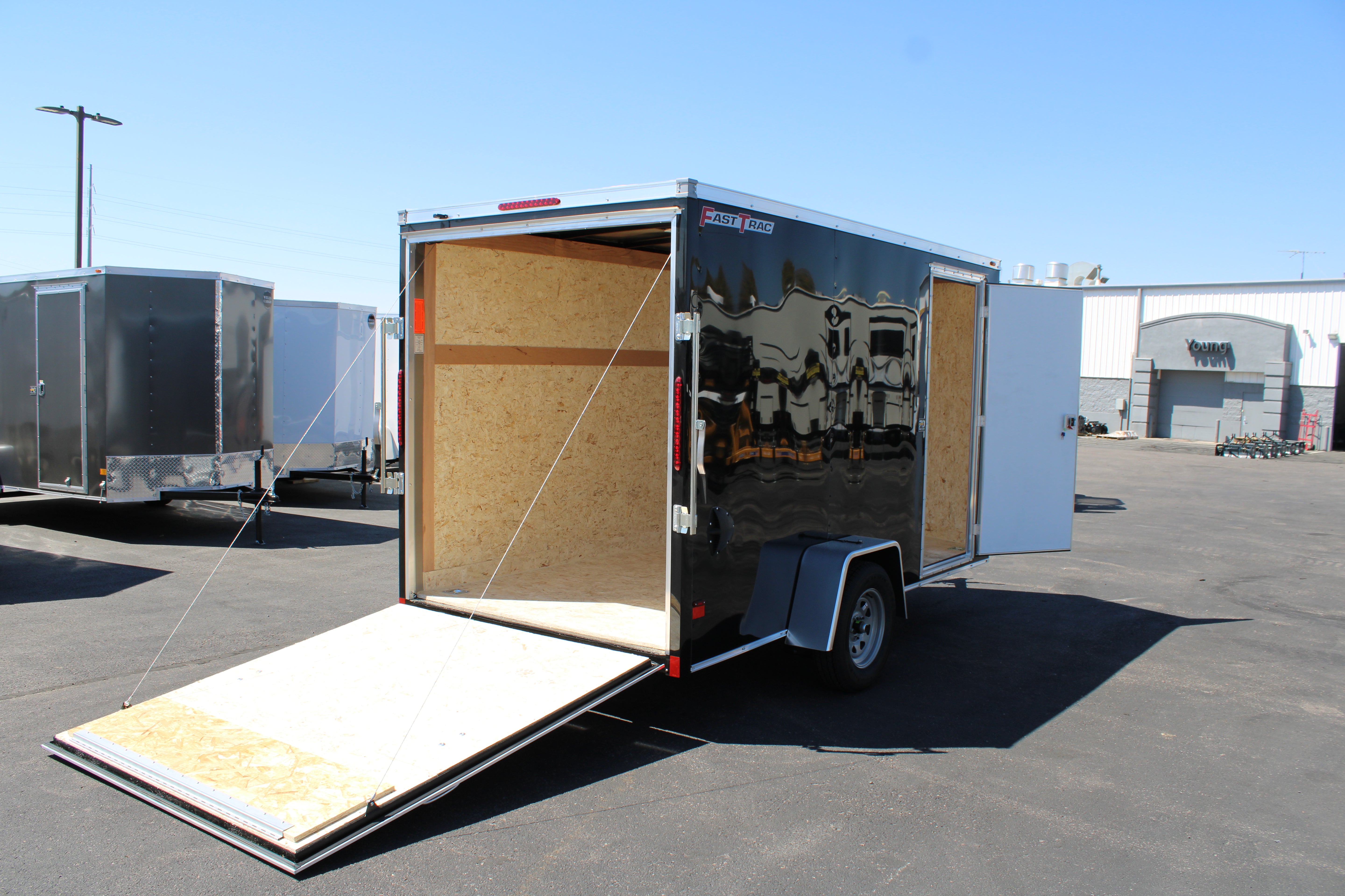 2025 Wells Cargo 6 x 12 Deluxe Enclosed Trailer