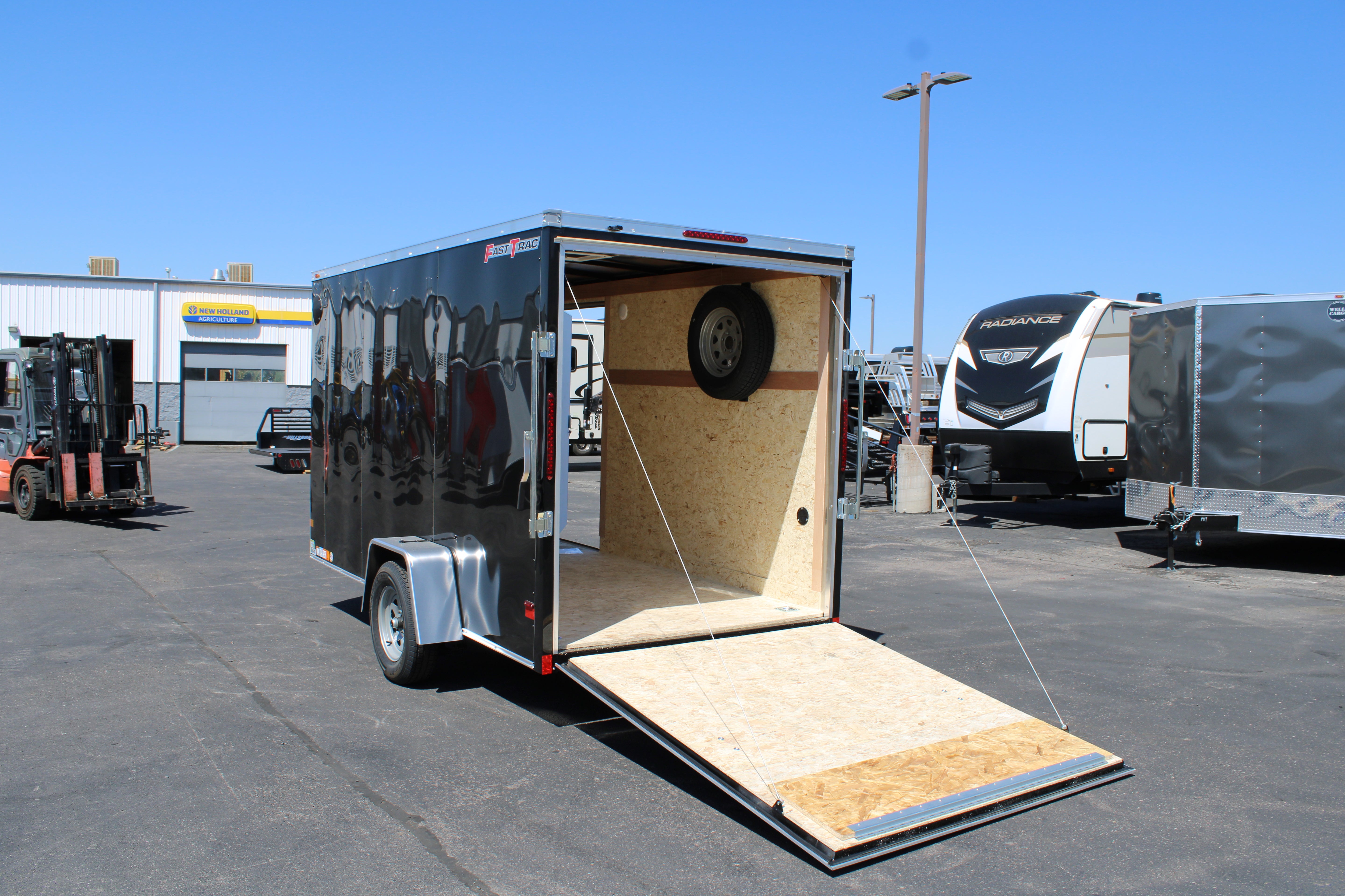 2025 Wells Cargo 6 x 12 Deluxe Enclosed Trailer