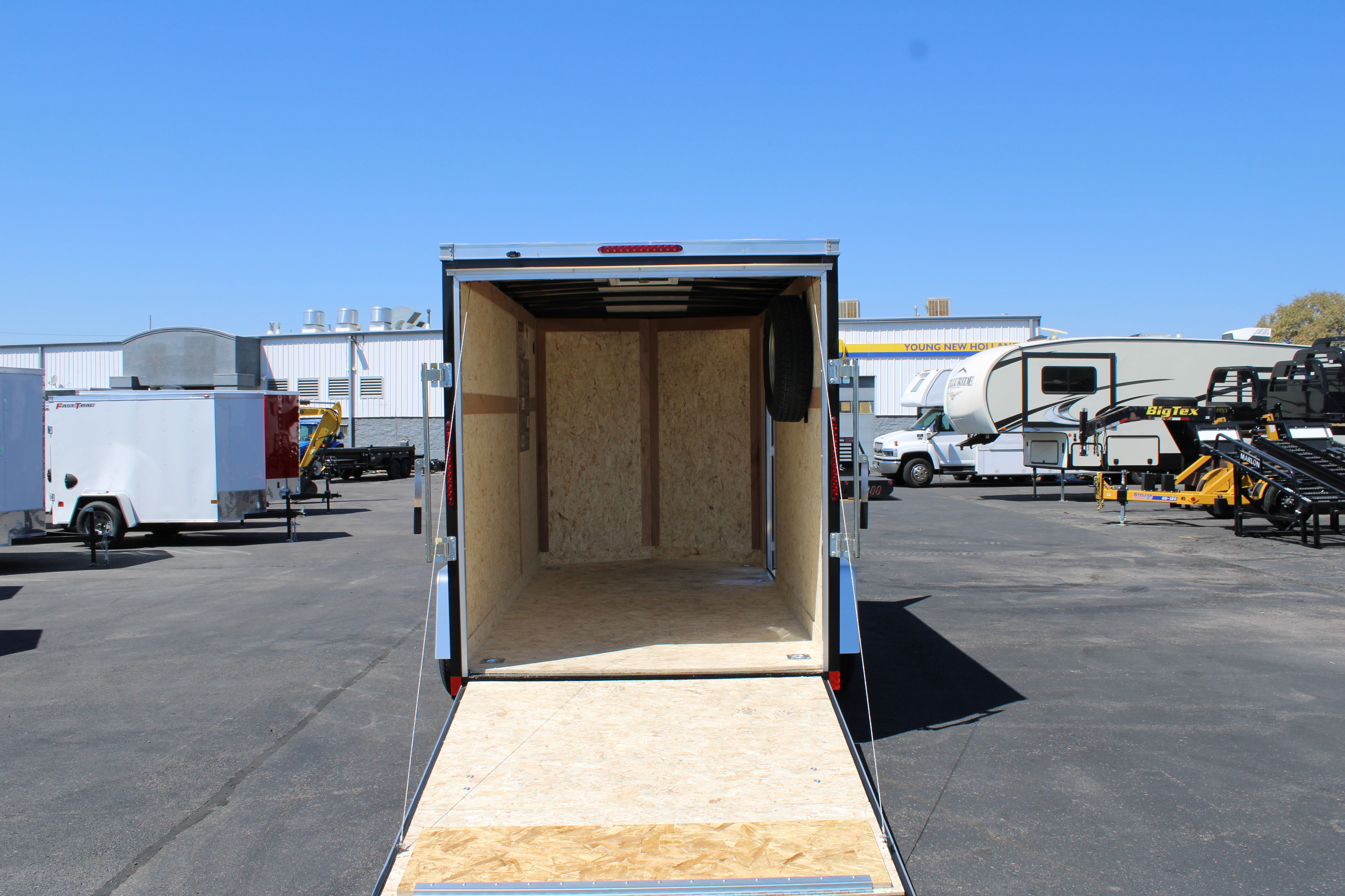 2025 Wells Cargo 6 x 12 Deluxe Enclosed Trailer