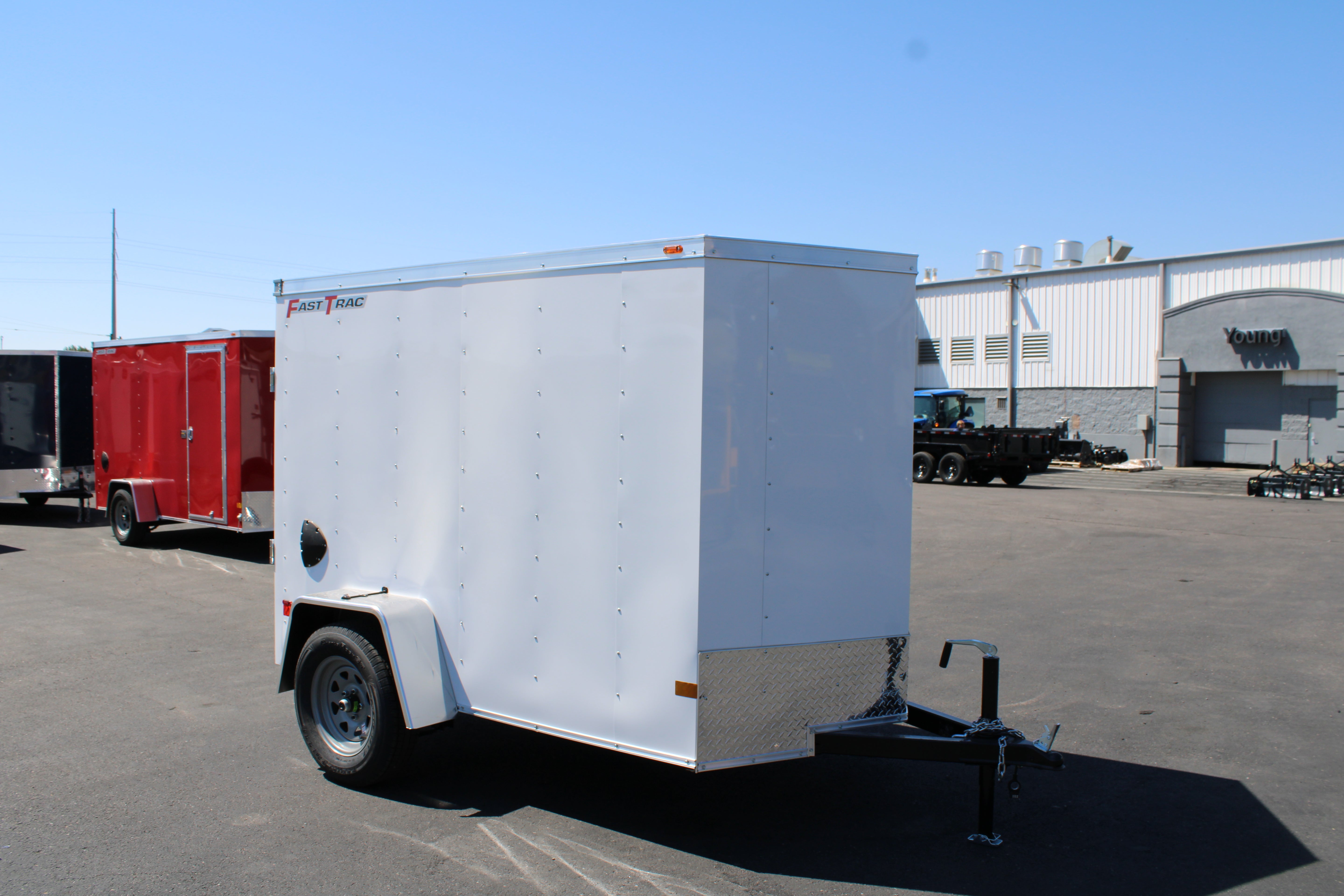 2025 Wells Cargo 5 x 8 Enclosed Trailer