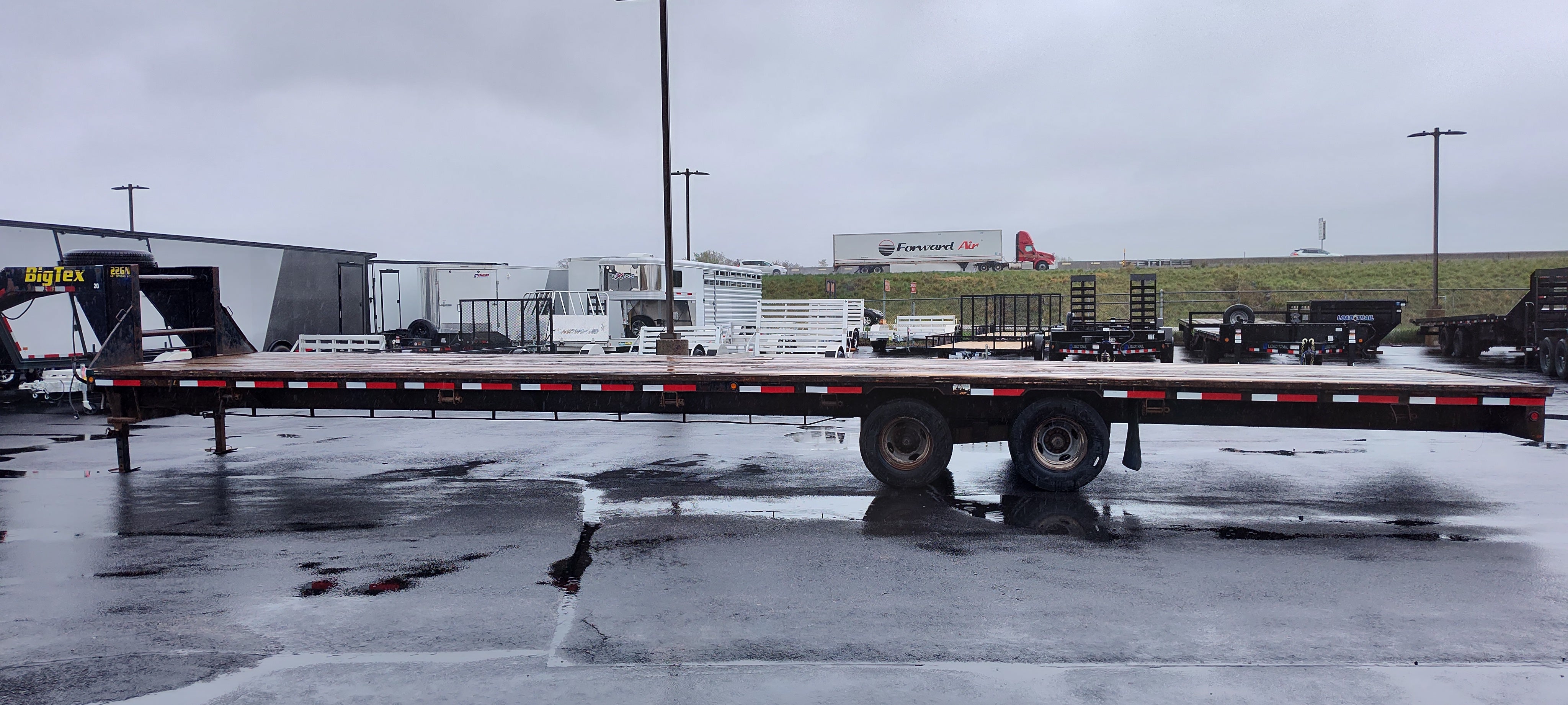 Used Big Tex 40'  Flatbed Trailer