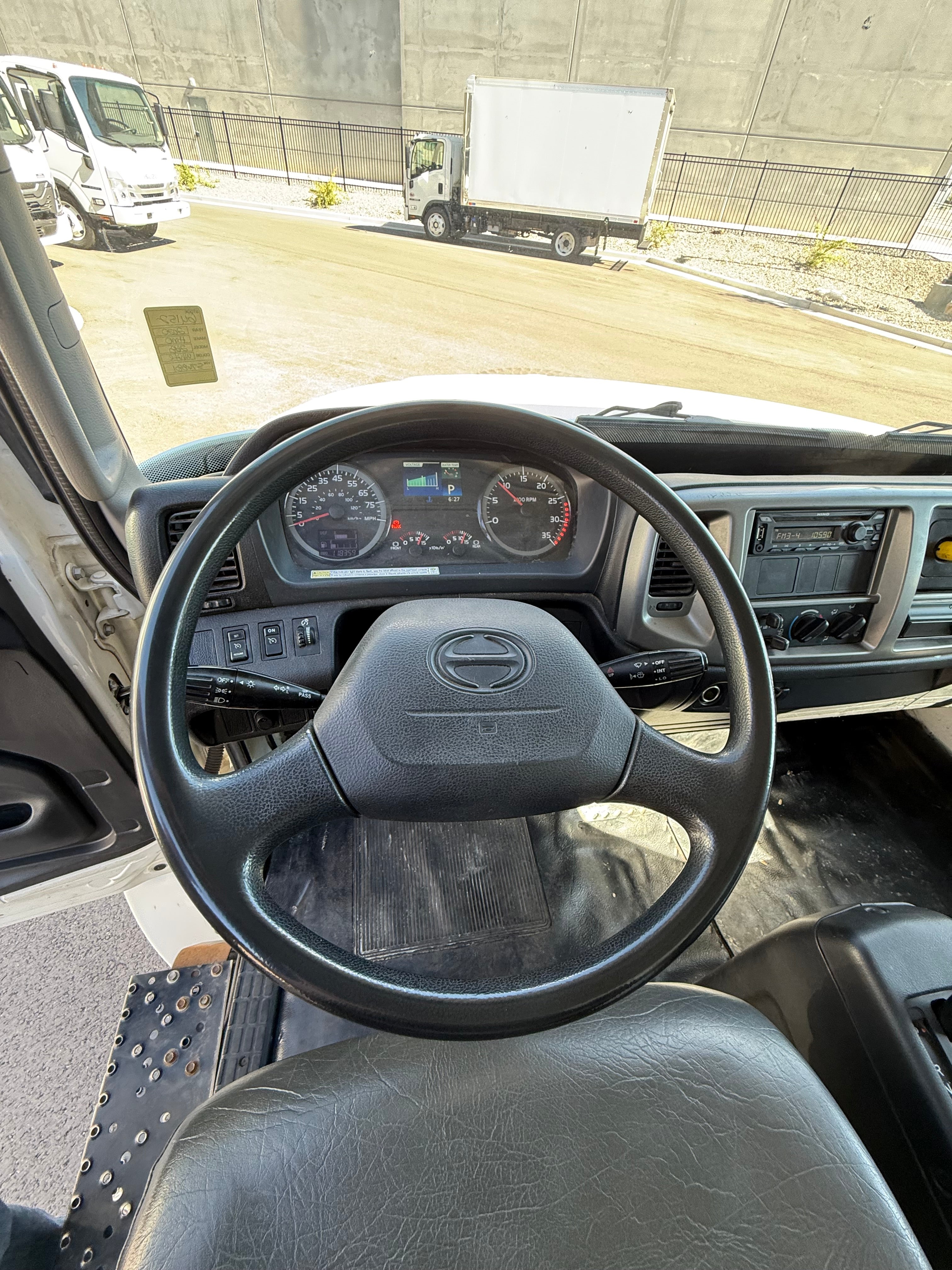 Used 2020 Hino 268A 26,000 GVW 26' Box Truck
