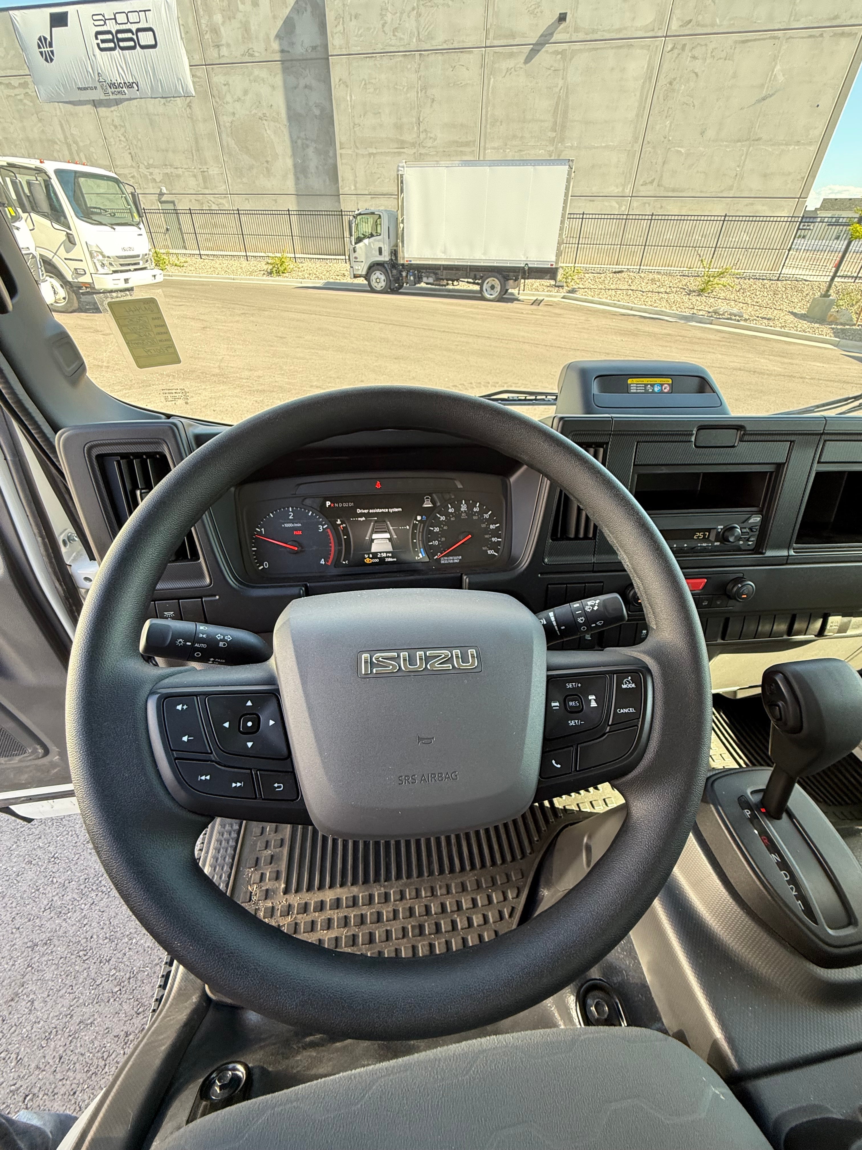 2025 ISUZU NRR Diesel 16" Box Truck Demo
