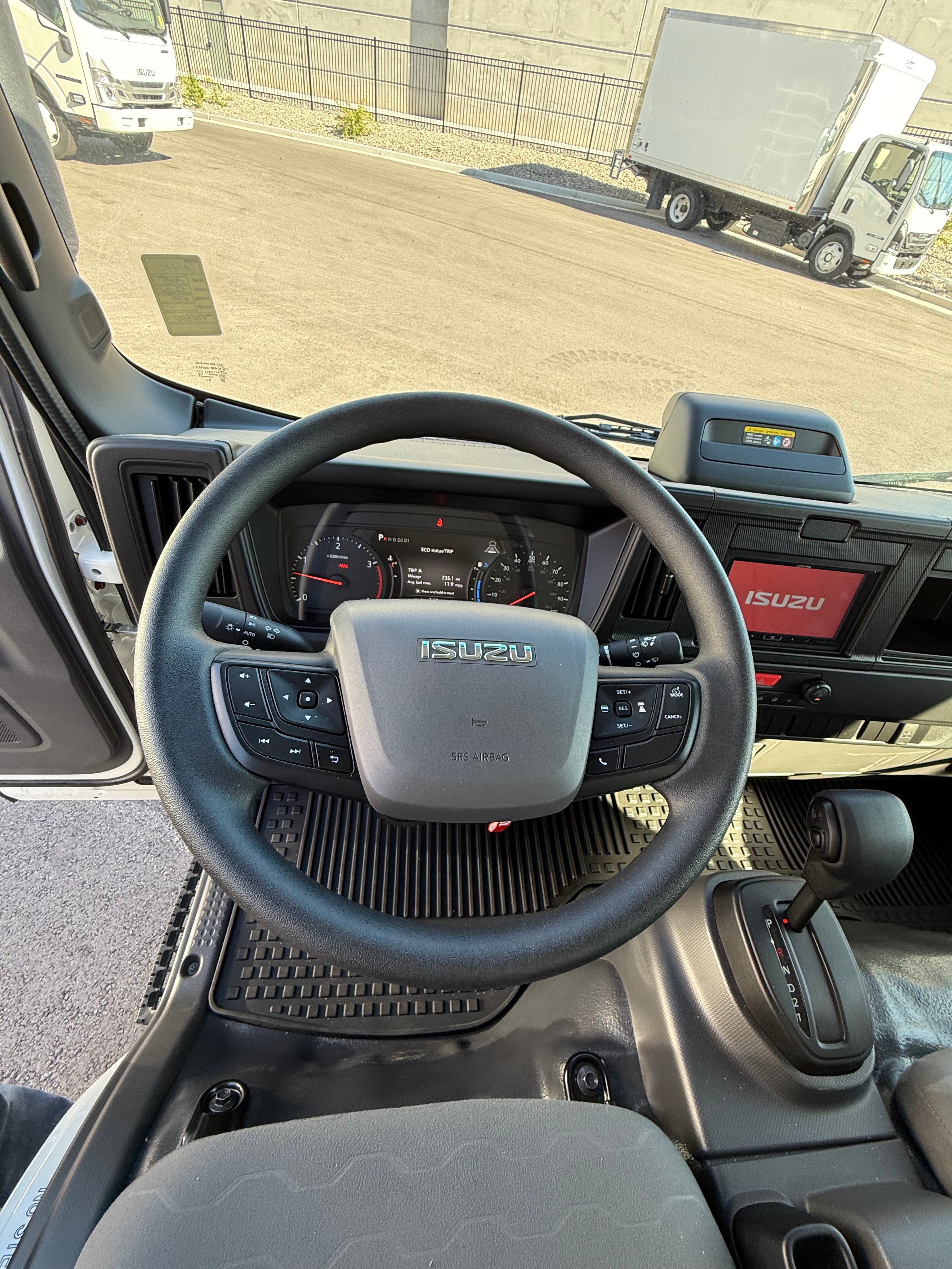2025 ISUZU NRR Diesel 16" Box Truck Demo