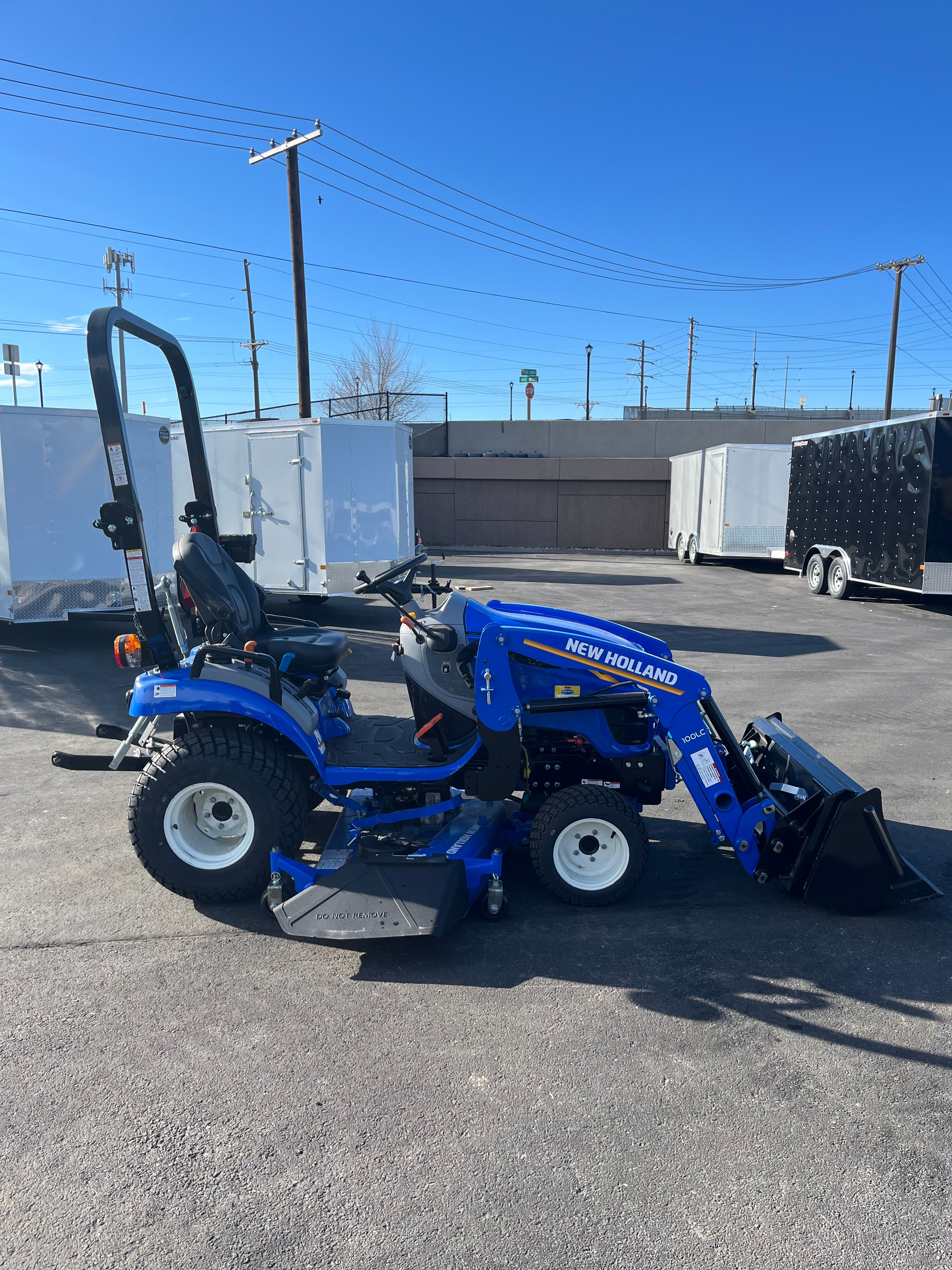 New Holland Workmaster 25s With 60" Mower