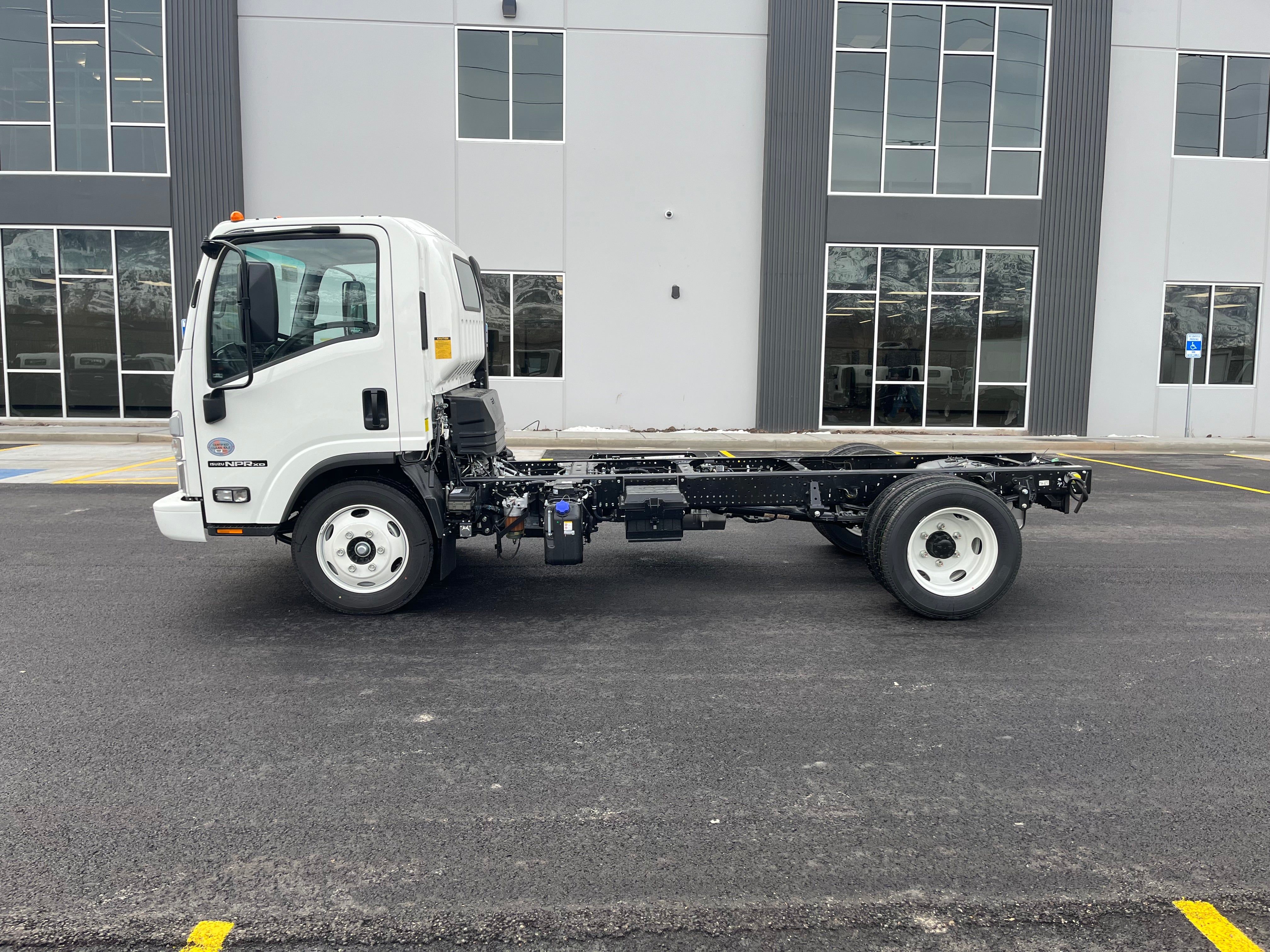 2024 ISUZU NPRXD DIESEL CAB AND CHASSIS