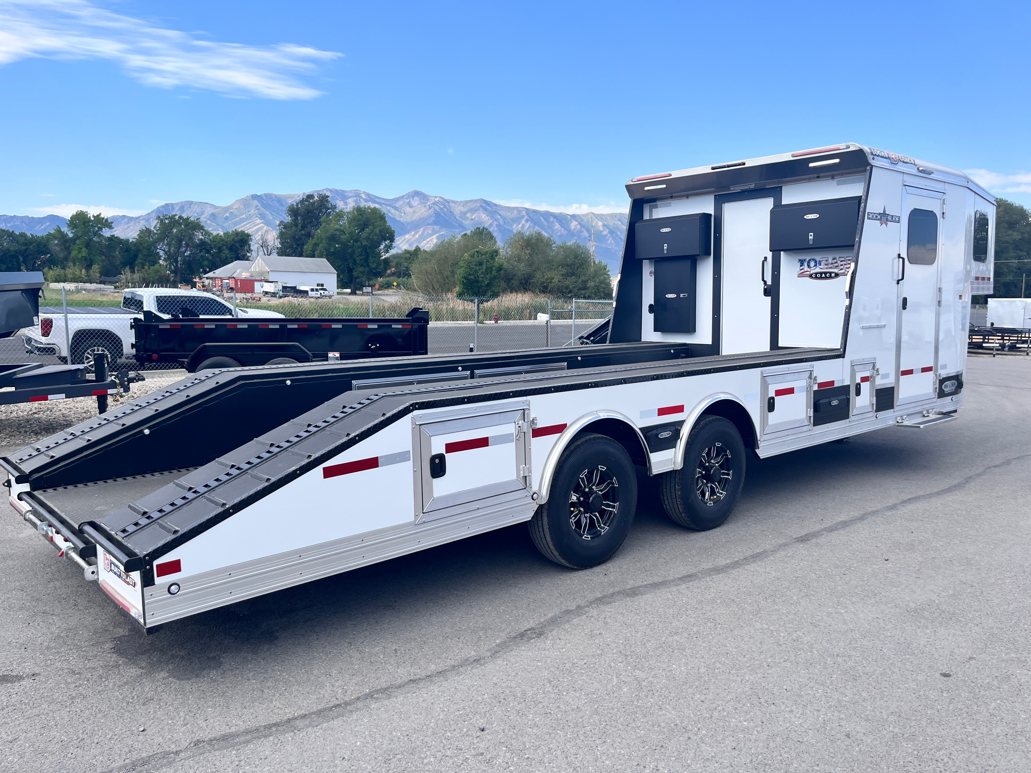 2024 Logan Coach 20' Rock Slide Crawler Hauler