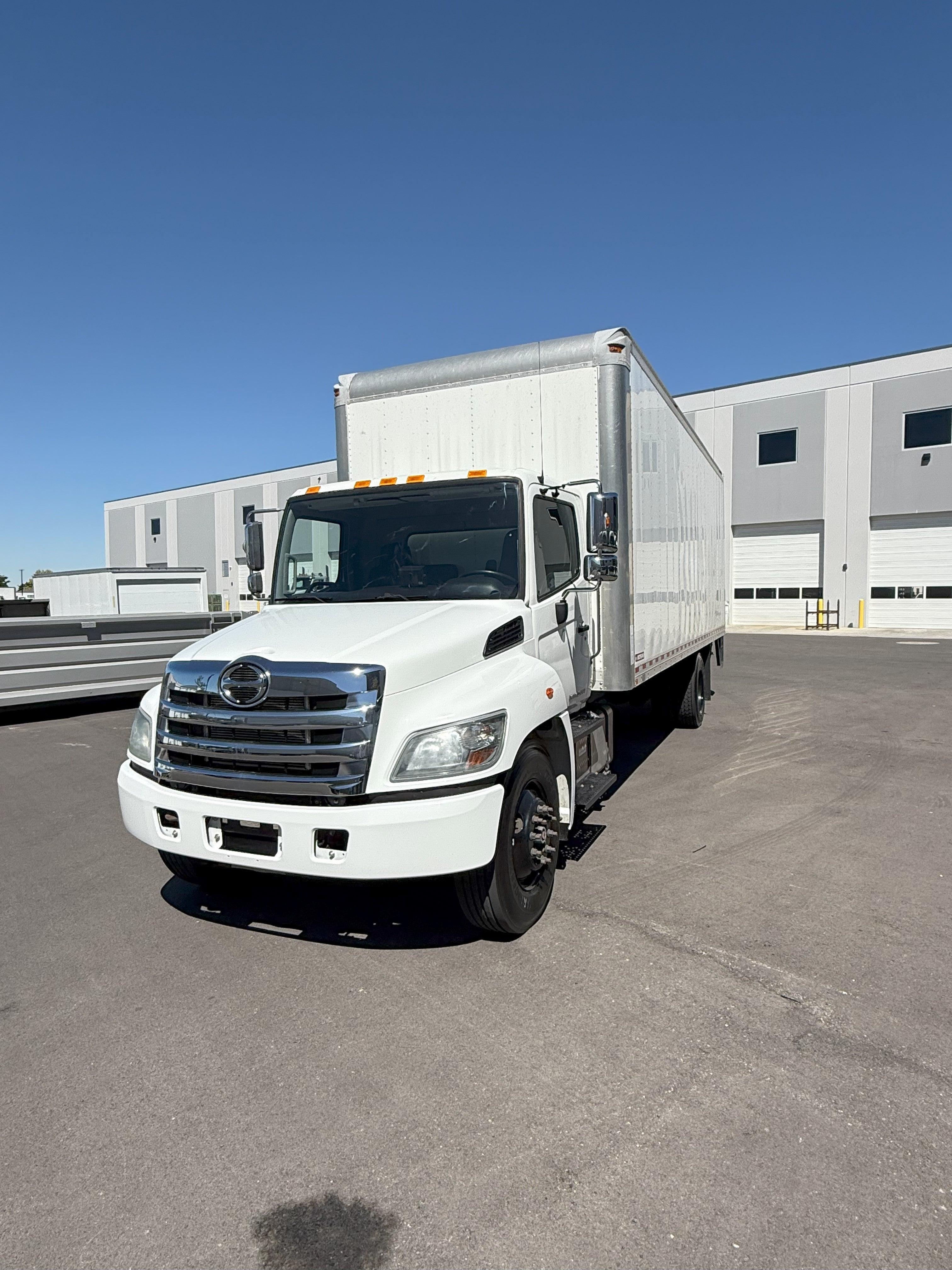Low Mileage 2020 Hino 268A 26,000 GVW 26' Box Truck