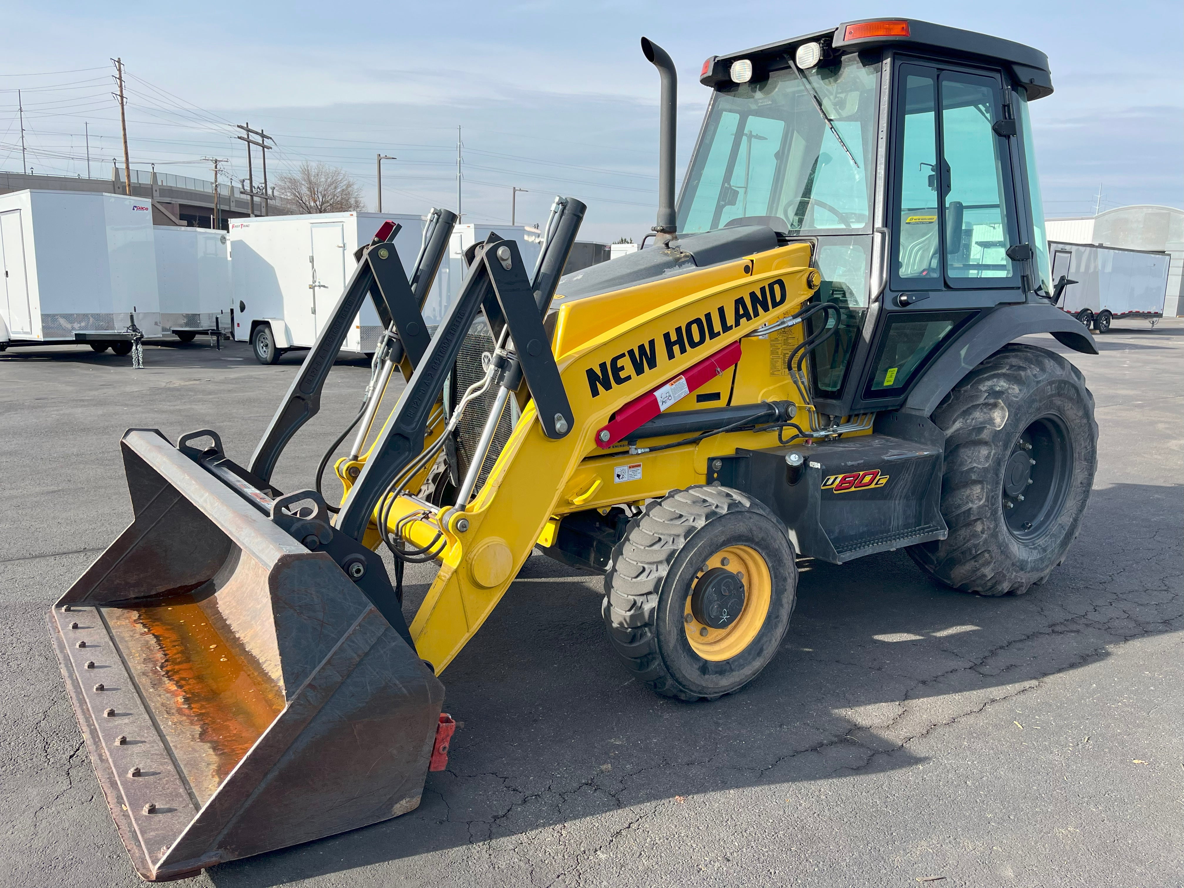 Pre-Owned 2021 New Holland U80C Skip Loader