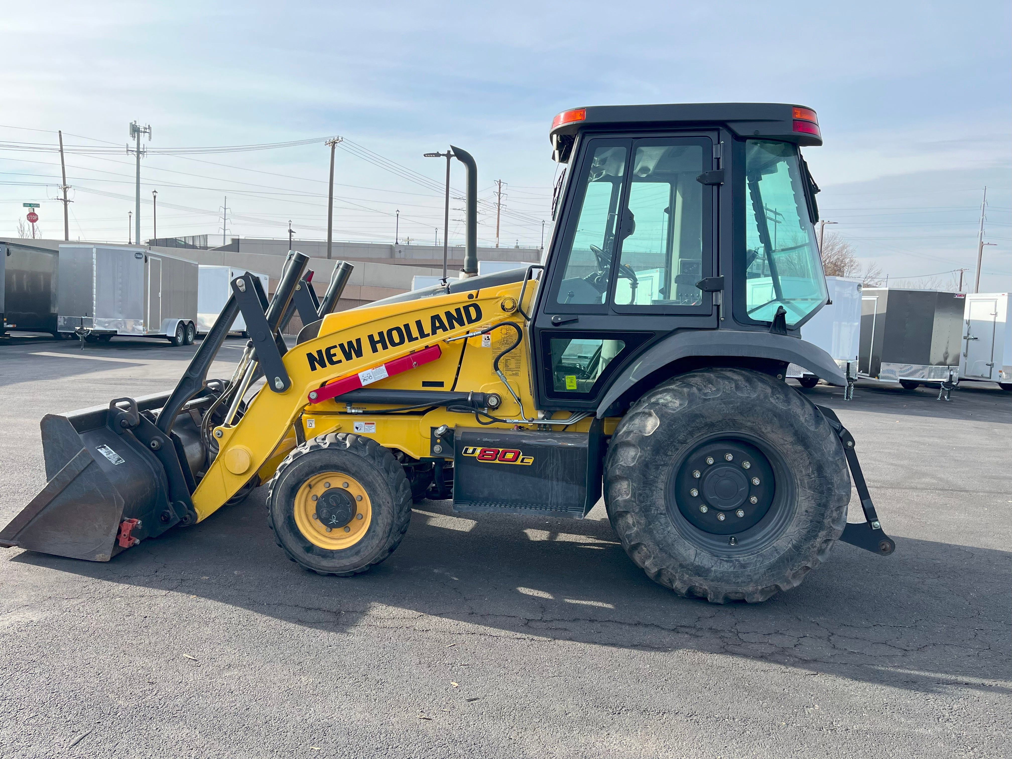 Pre-Owned 2021 New Holland U80C Skip Loader