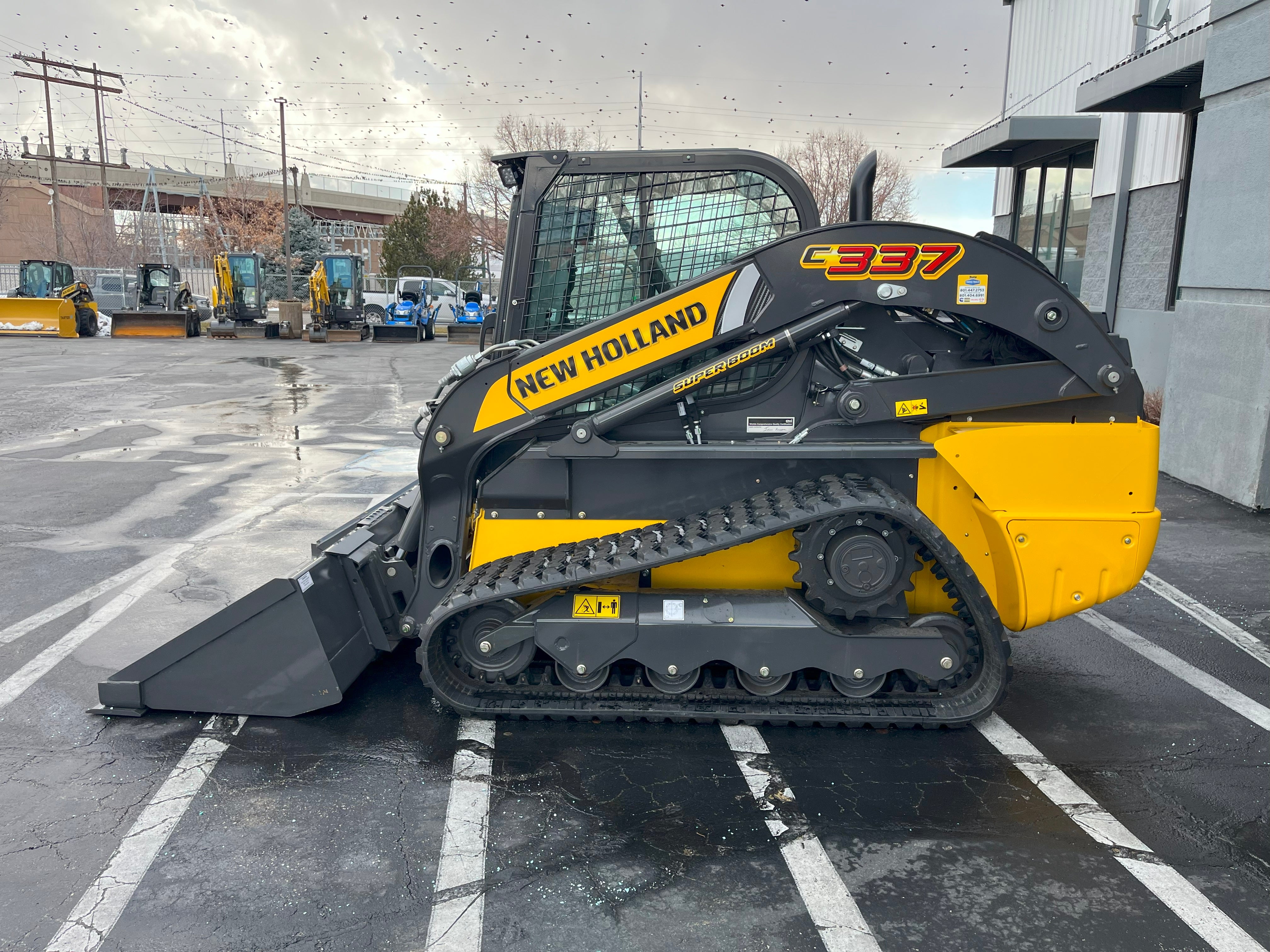 2025 New Holland C337 Track Loader