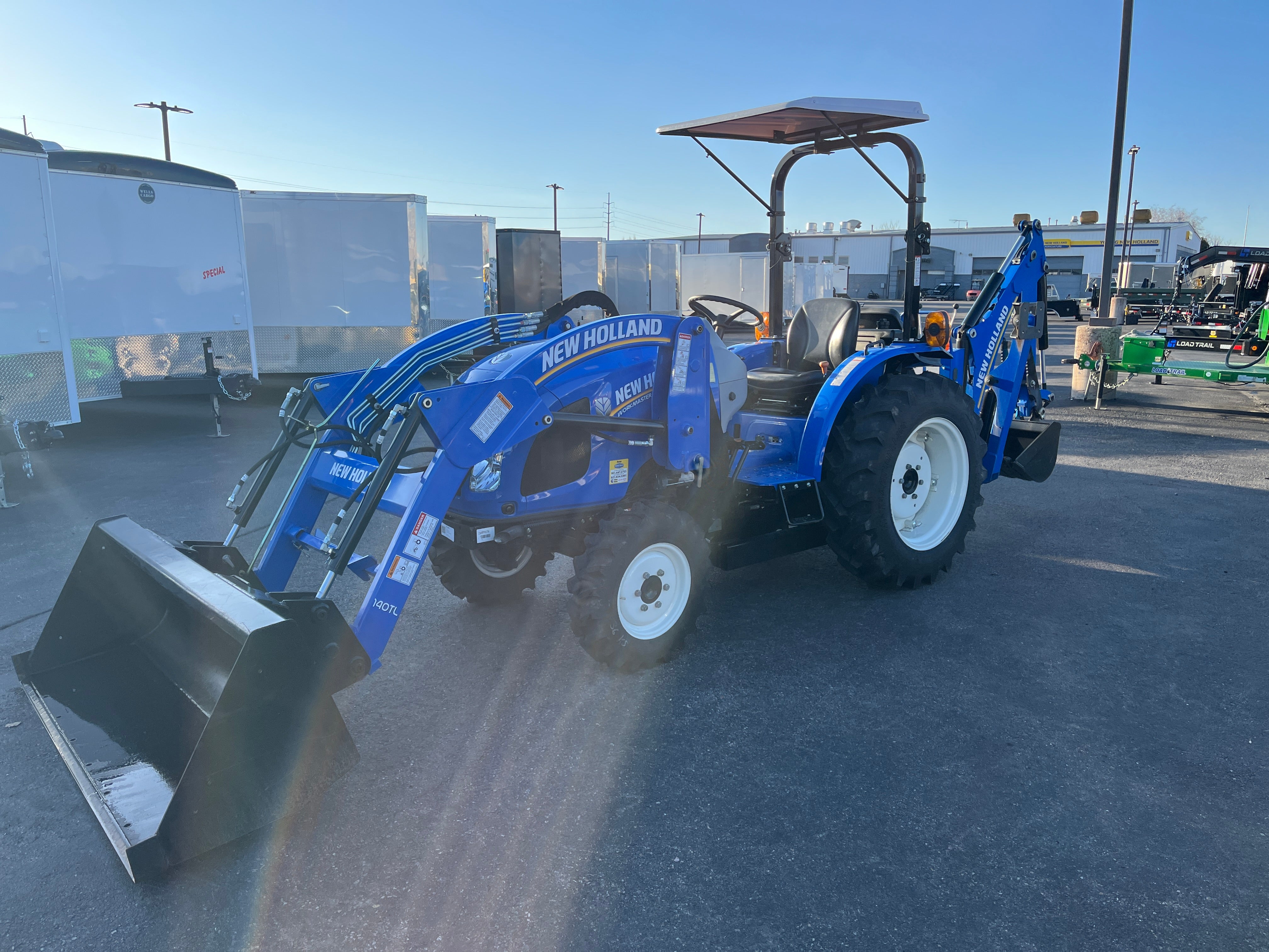 New Holland Workmaster 40 Tractor Backhoe - Pre Owned 2024