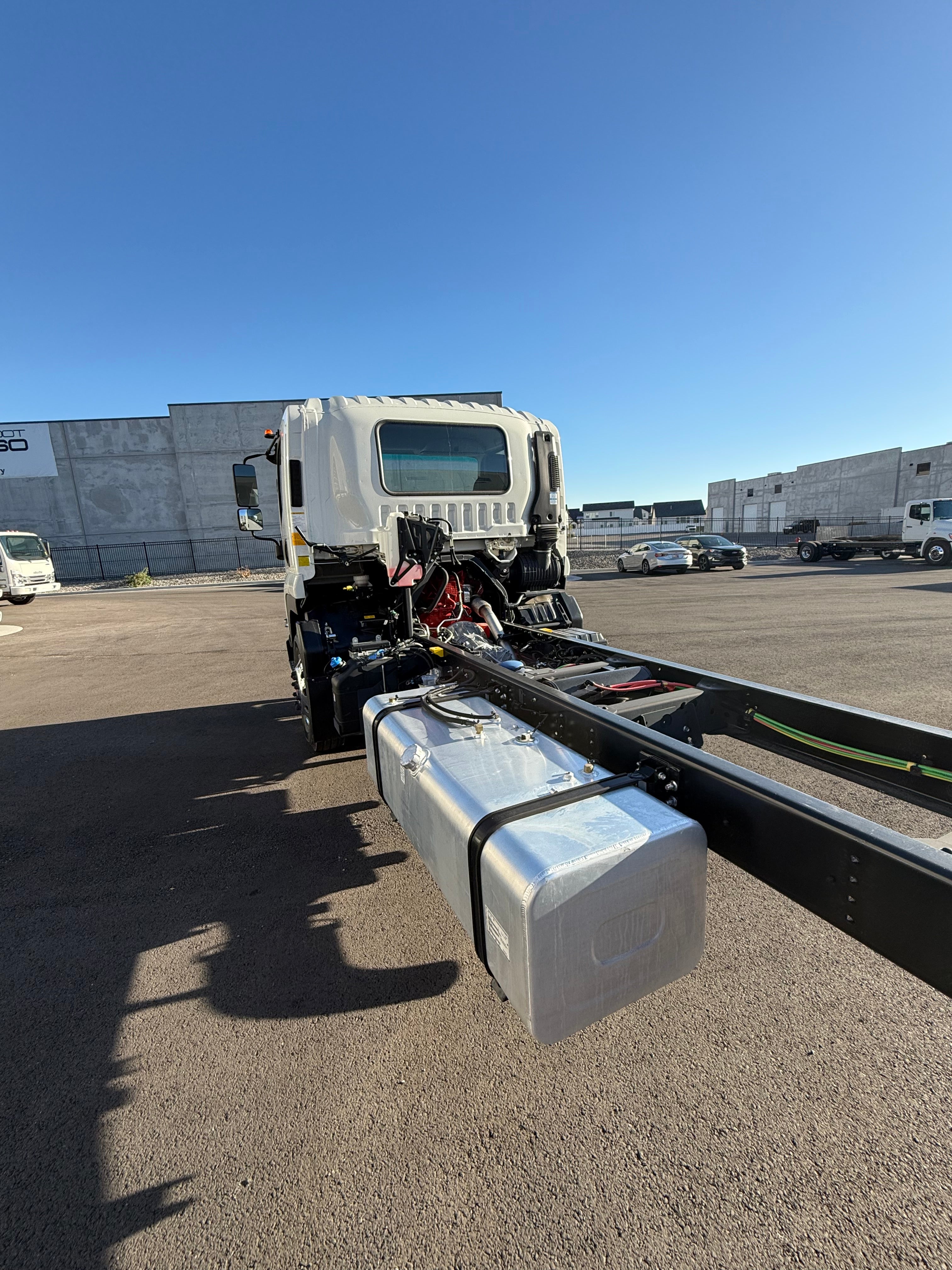 2025 ISUZU FTR DIESEL CAB AND CHASSIS