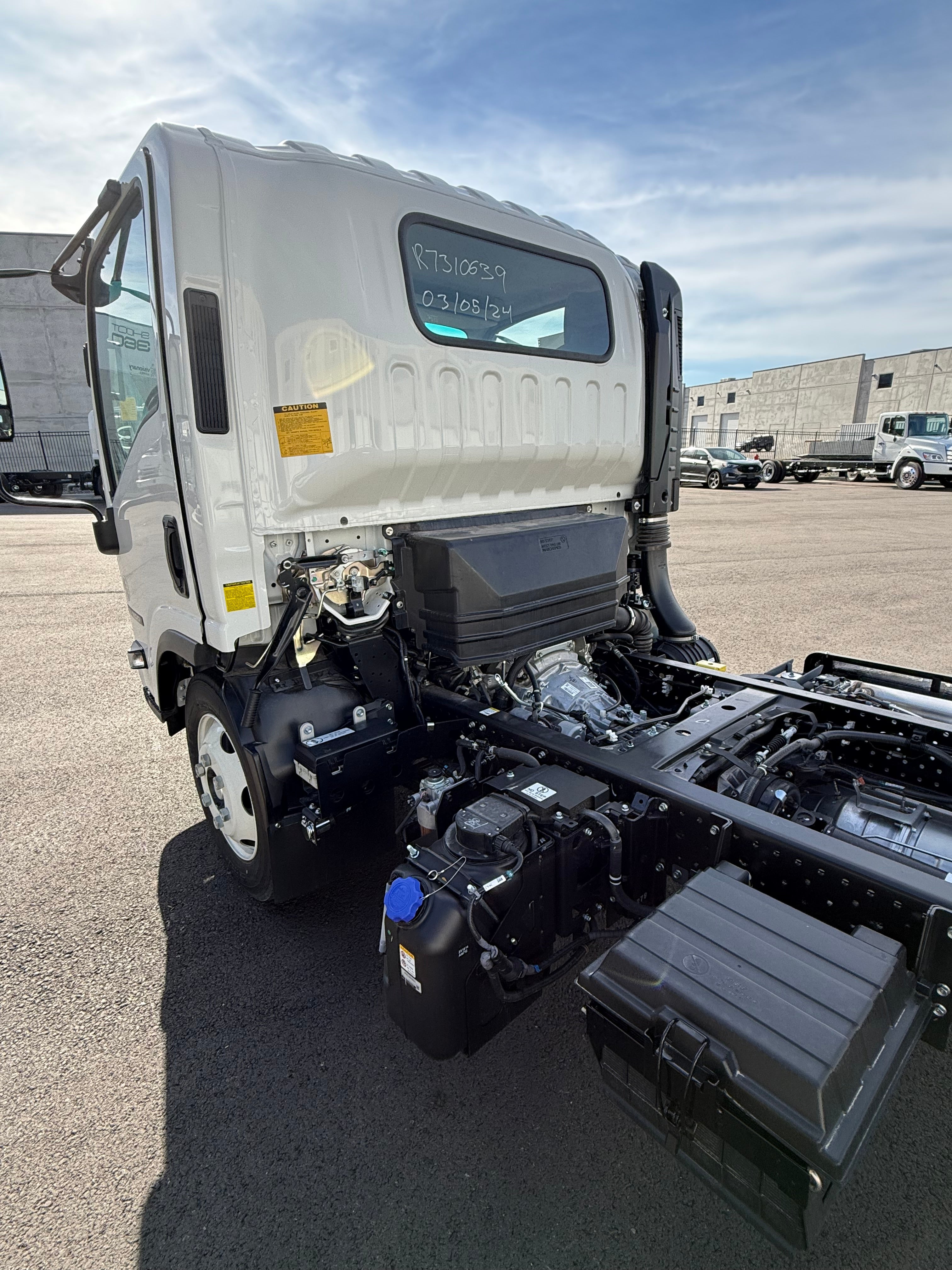 2024 ISUZU NRR DIESEL CAB AND CHASSIS