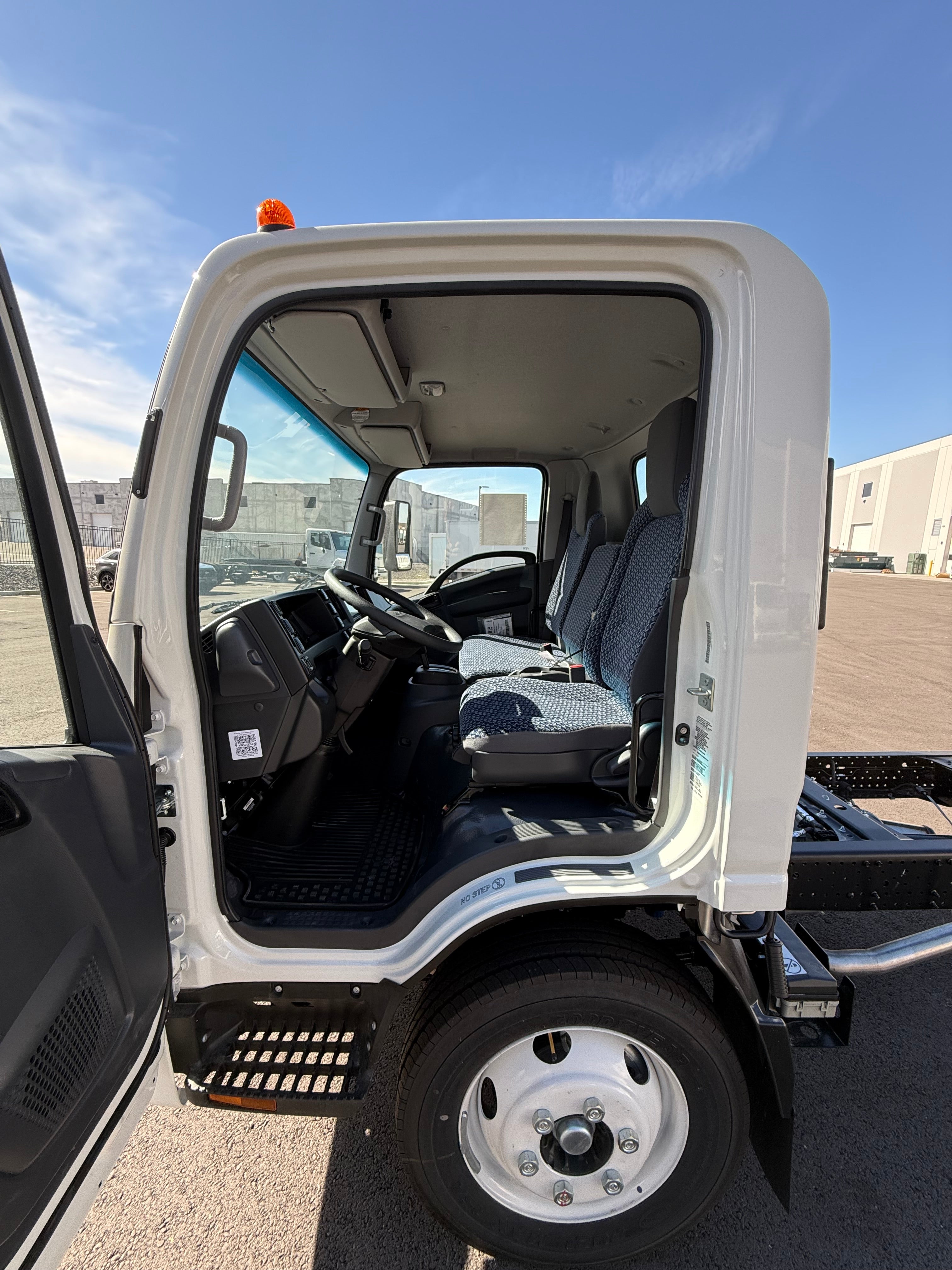 NEW 2025 ISUZU NRR GAS CAB AND CHASSIS