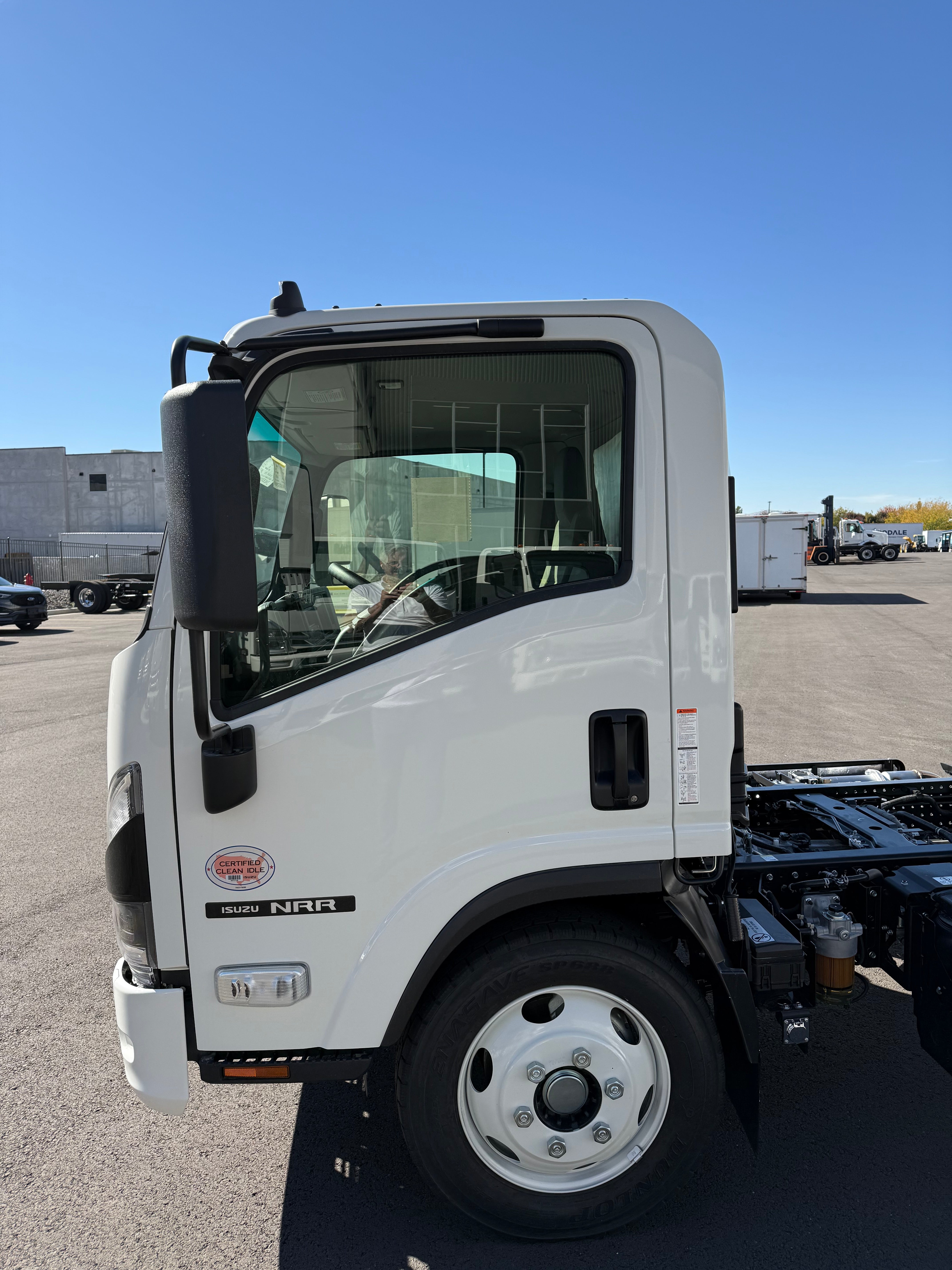 2025 ISUZU NRR DIESEL CAB AND CHASSIS