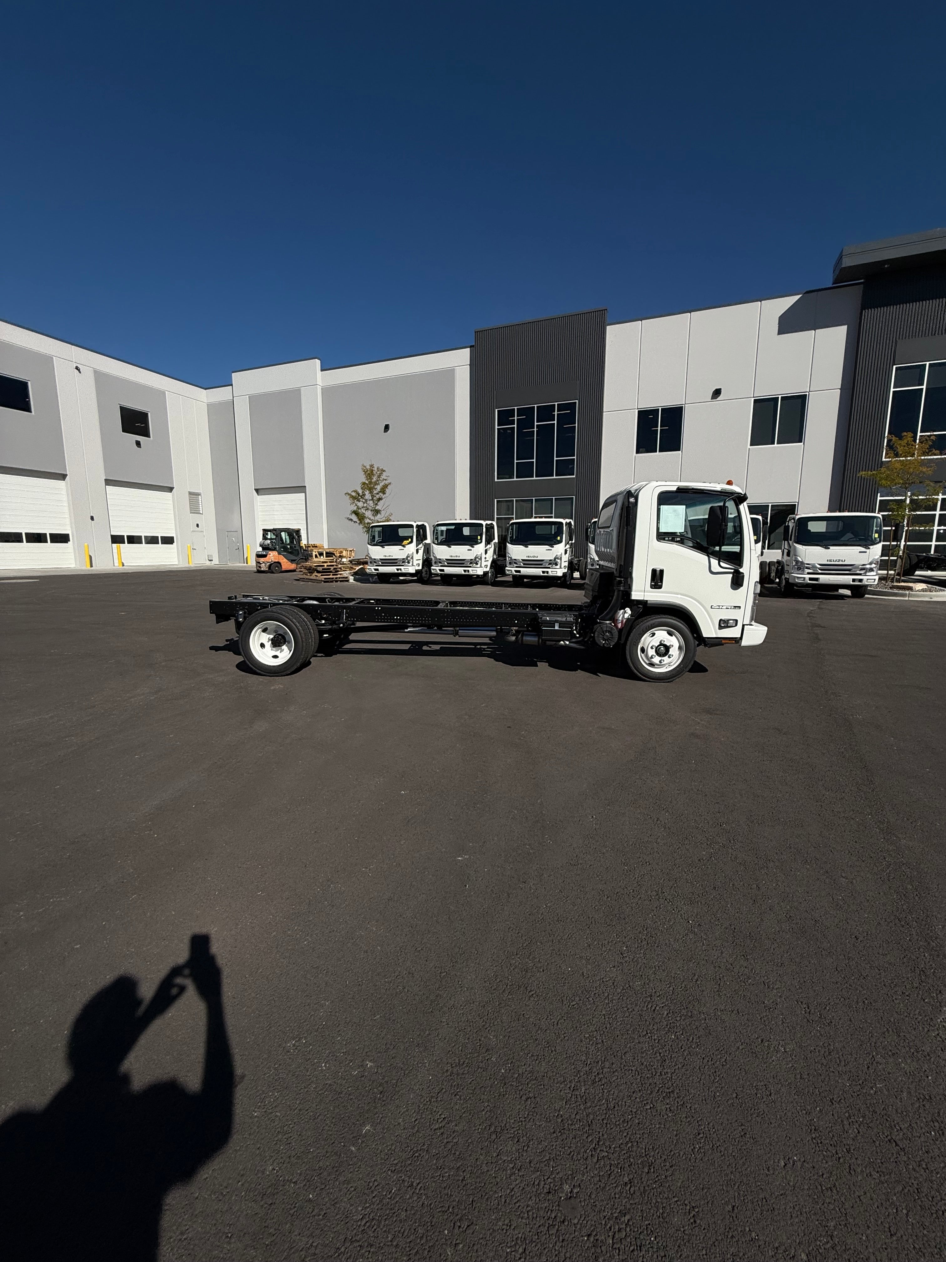 2025 ISUZU NPR GAS HD CAB AND CHASSIS