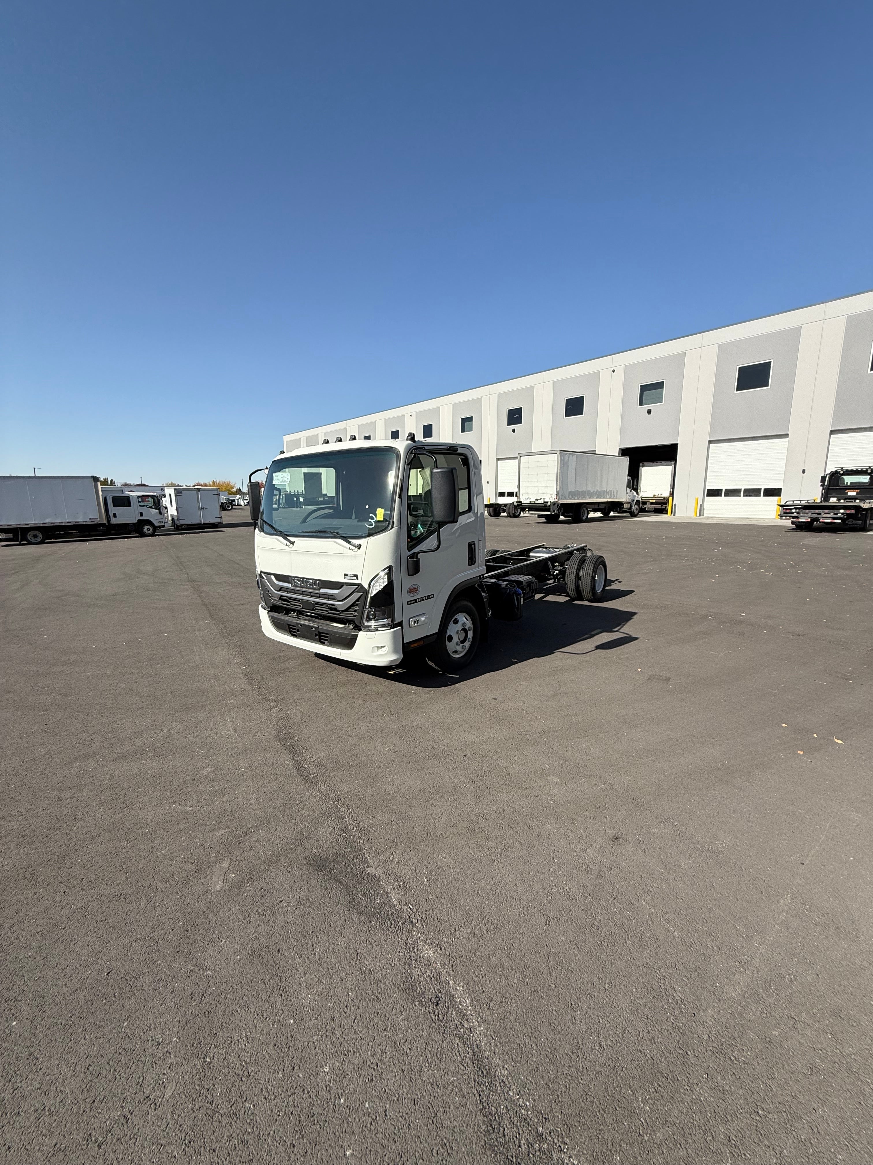 2025 ISUZU NPRHD DIESEL CAB AND CHASSIS