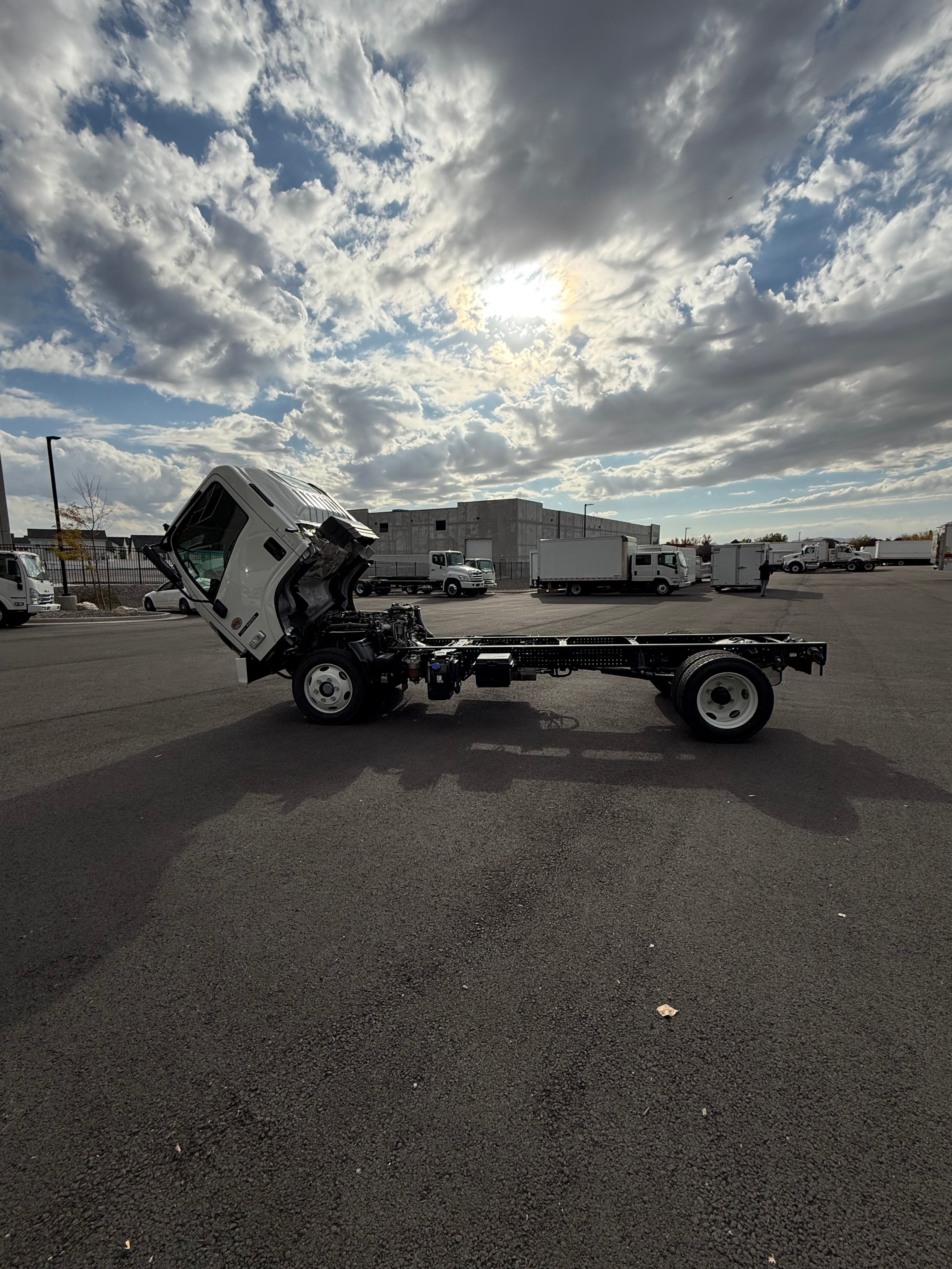 2025 ISUZU NRR DIESEL CAB AND CHASSIS