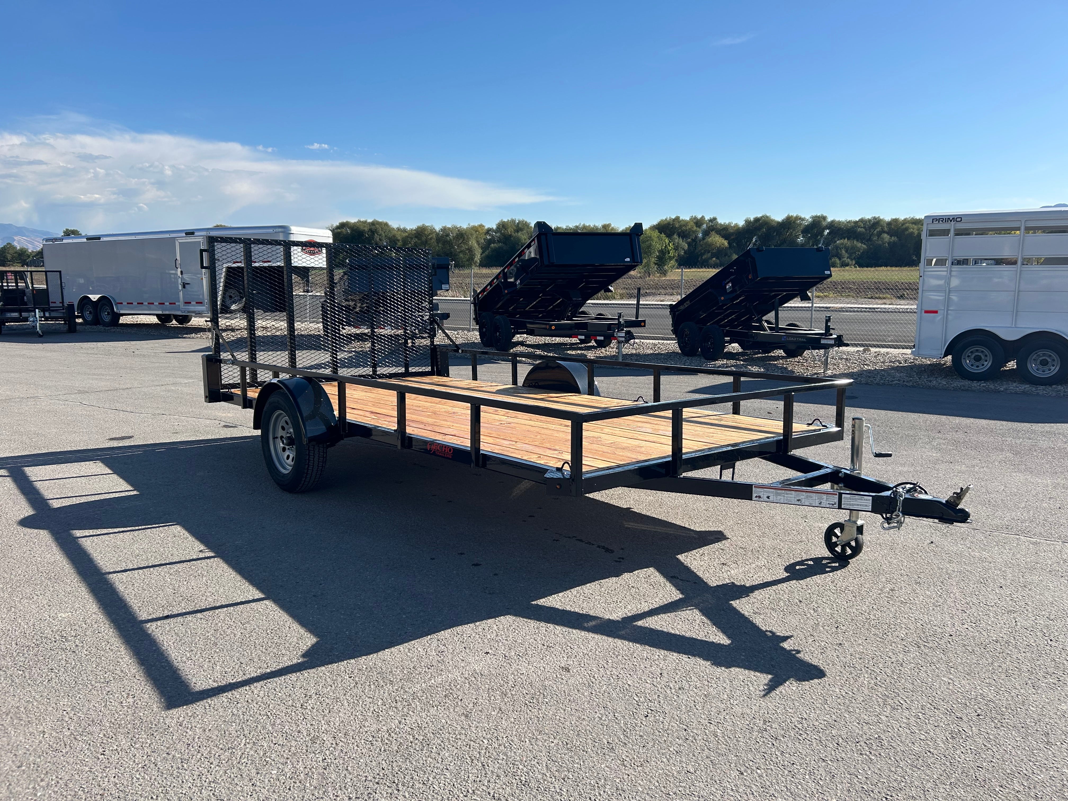 2025 Echo 7X14 Single Axle Utility Trailer