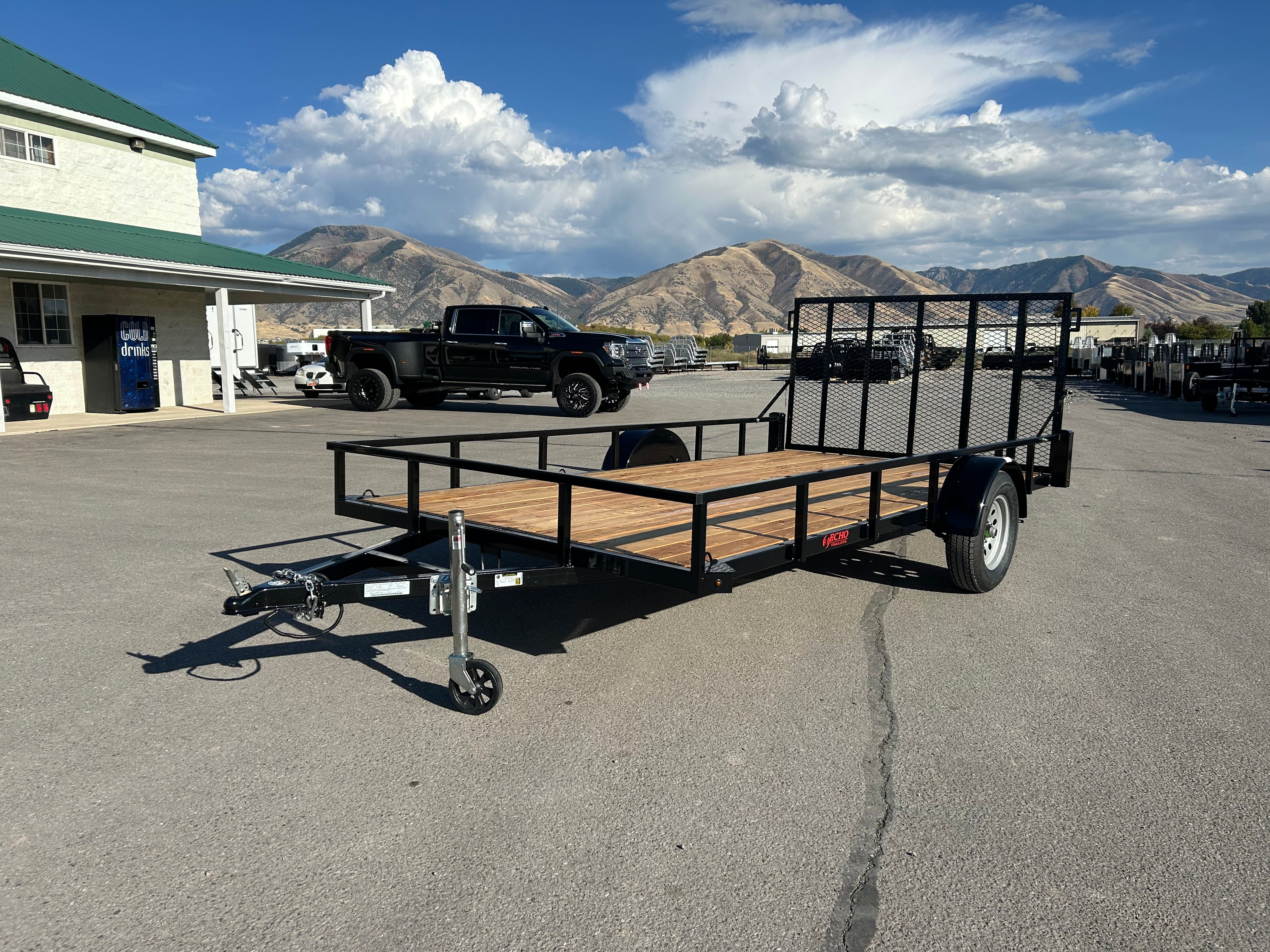 2025 Echo 7X14 Single Axle Utility Trailer