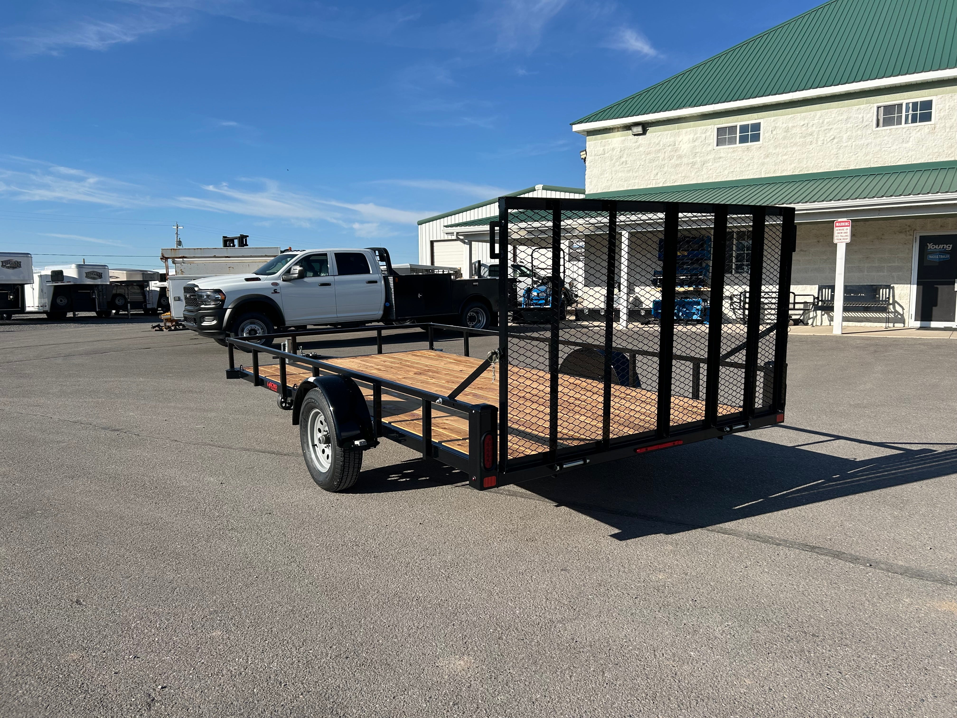 2025 Echo 7X14 Single Axle Utility Trailer