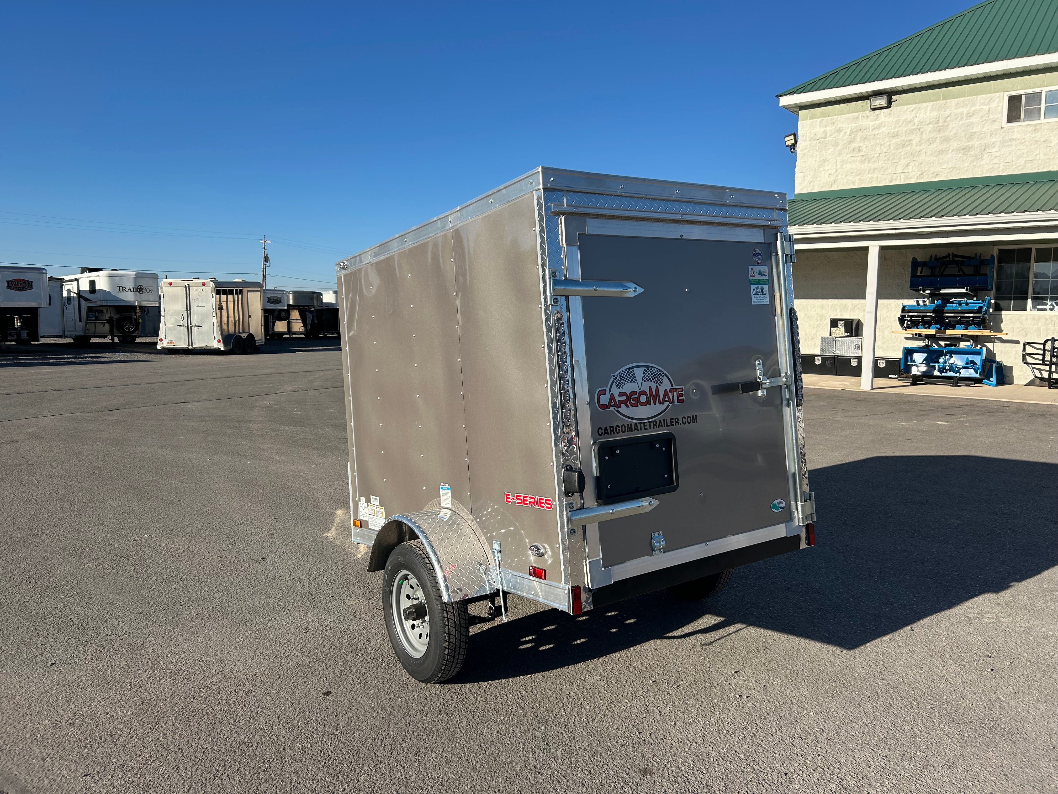 2025 Cargo Mate 4X6 Cargo Trailer